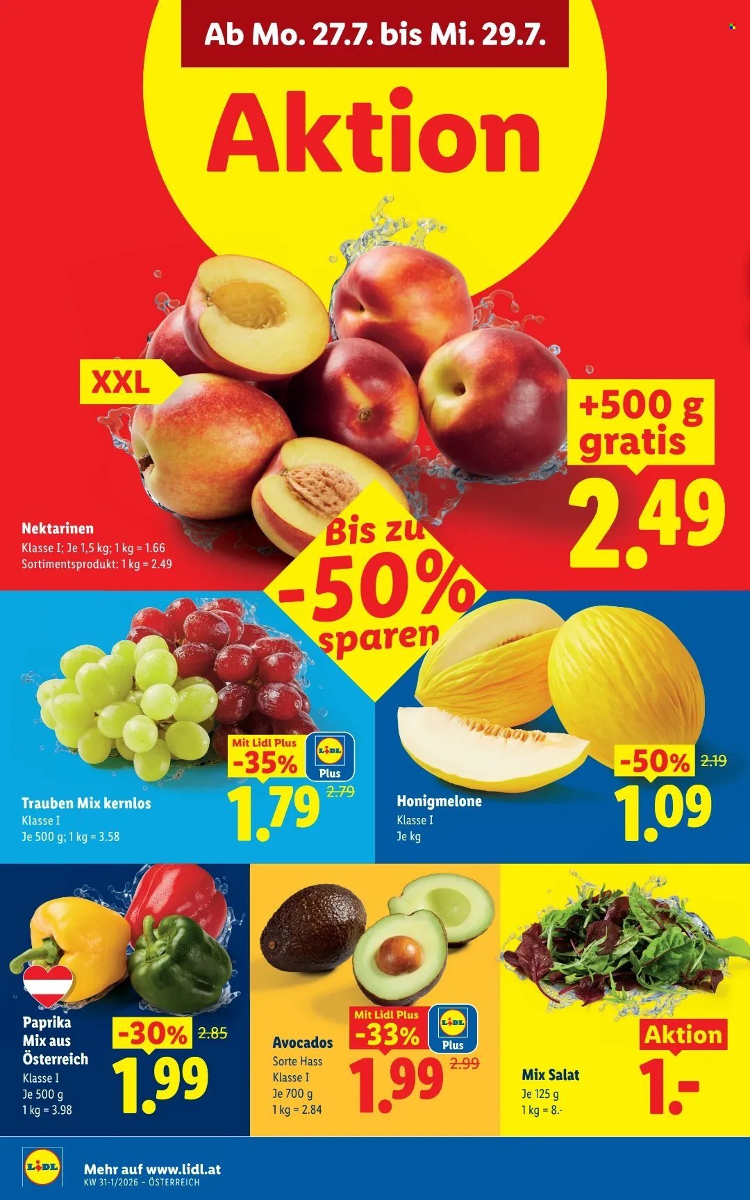 LIDL Flugblatt - Ab Donnerstag, 23.7.2026