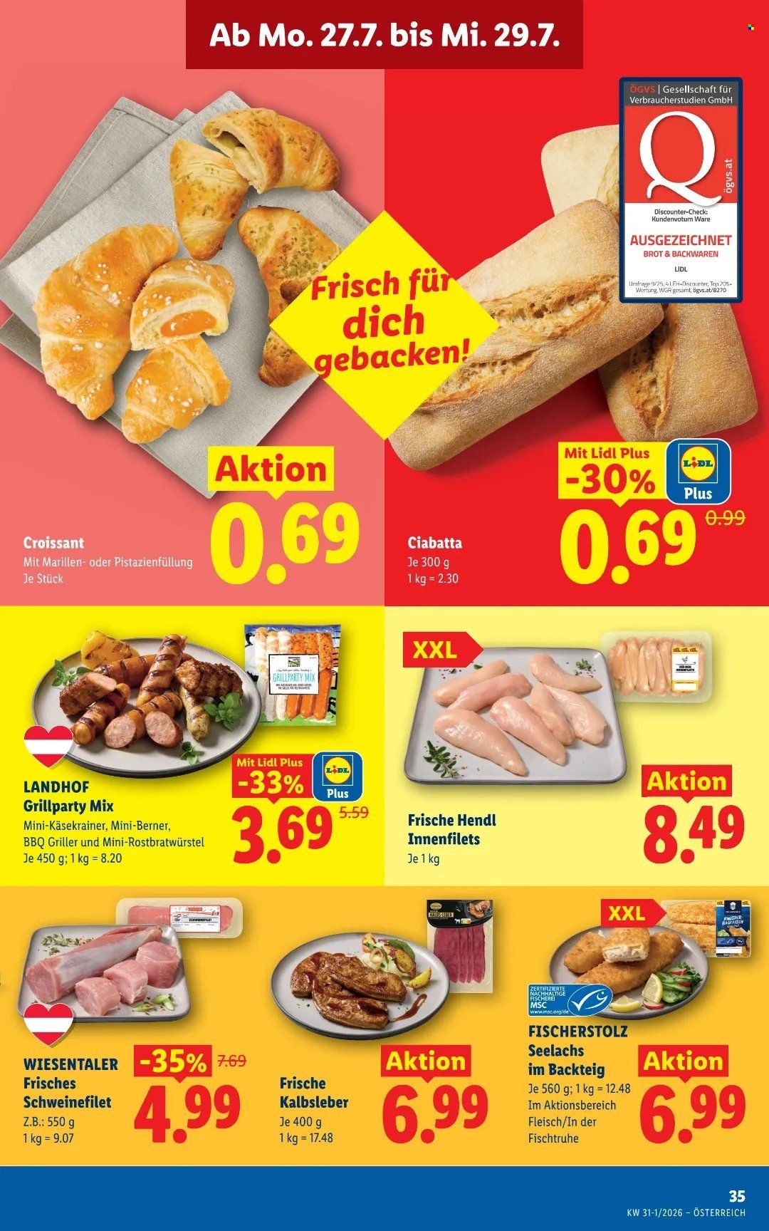 LIDL Flugblatt - Ab Donnerstag, 23.7.2026