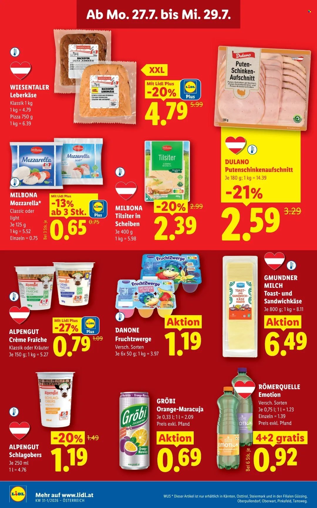 LIDL Flugblatt - Ab Donnerstag, 23.7.2026