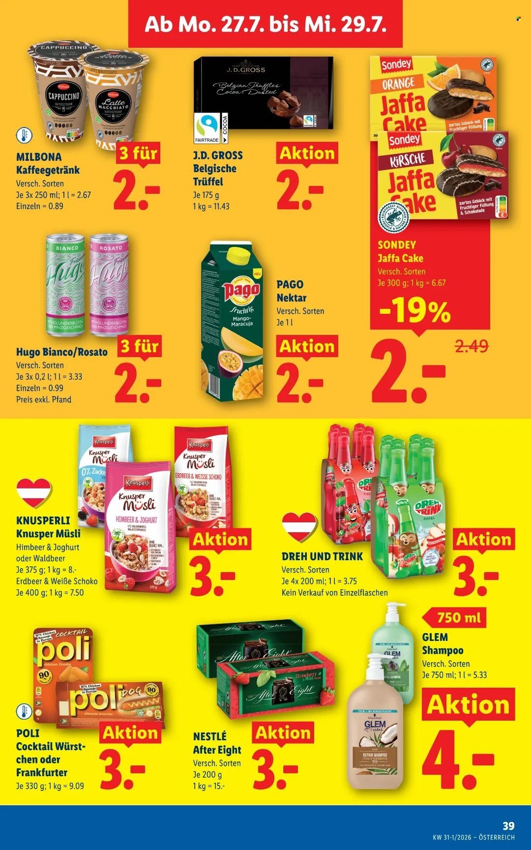 LIDL Flugblatt - Ab Donnerstag, 23.7.2026