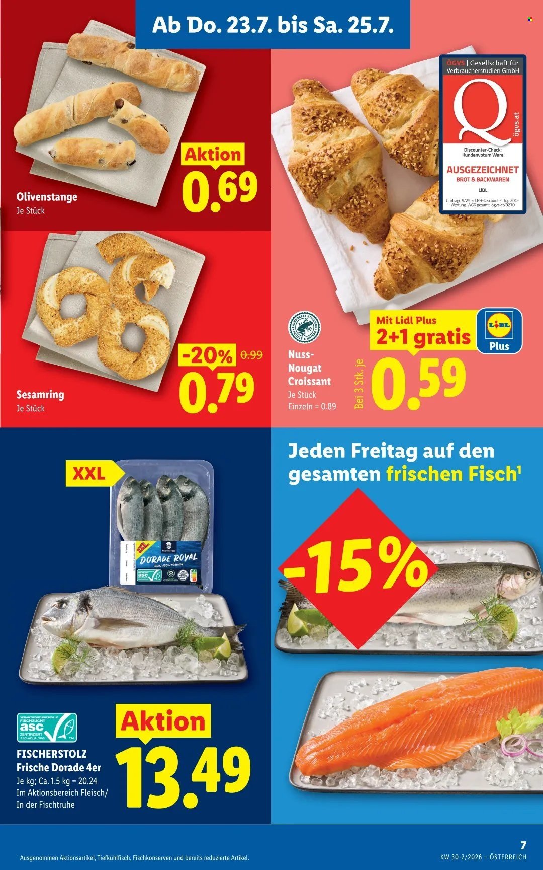 LIDL Flugblatt - Ab Donnerstag, 23.7.2026