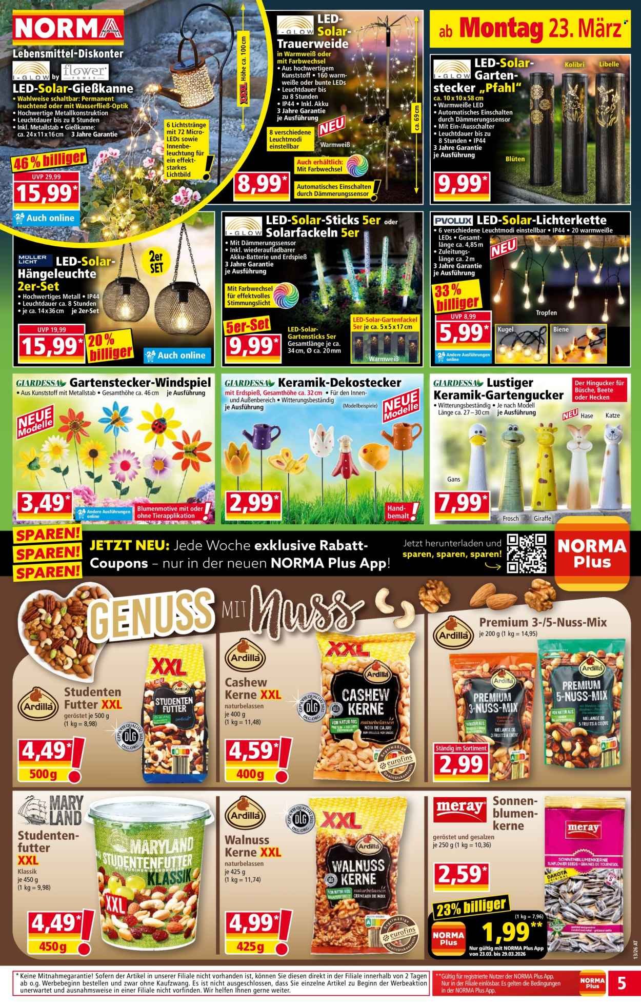 NORMA Flugblatt - Ab Montag, 23.3.2026