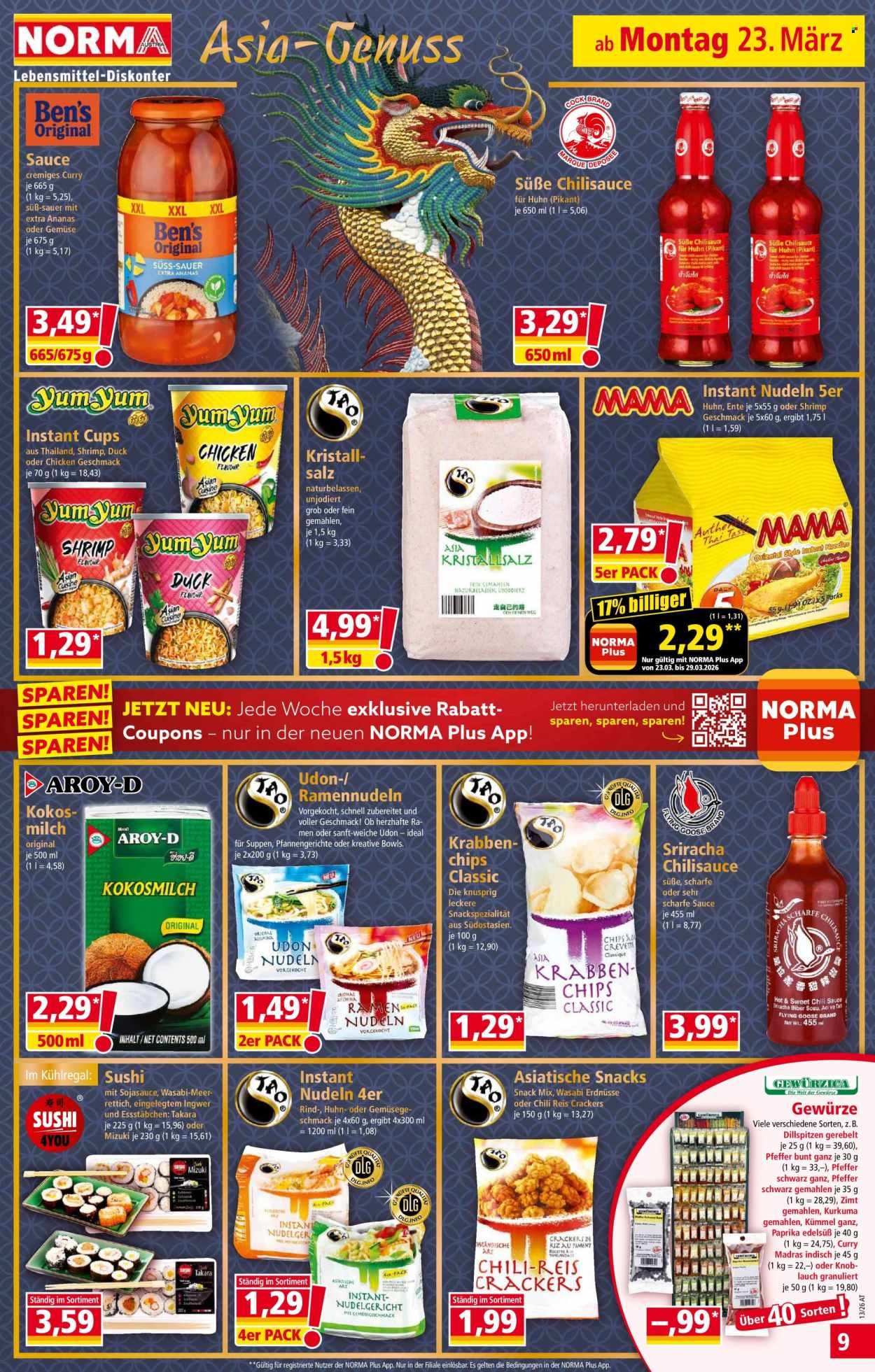 NORMA Flugblatt - Ab Montag, 23.3.2026