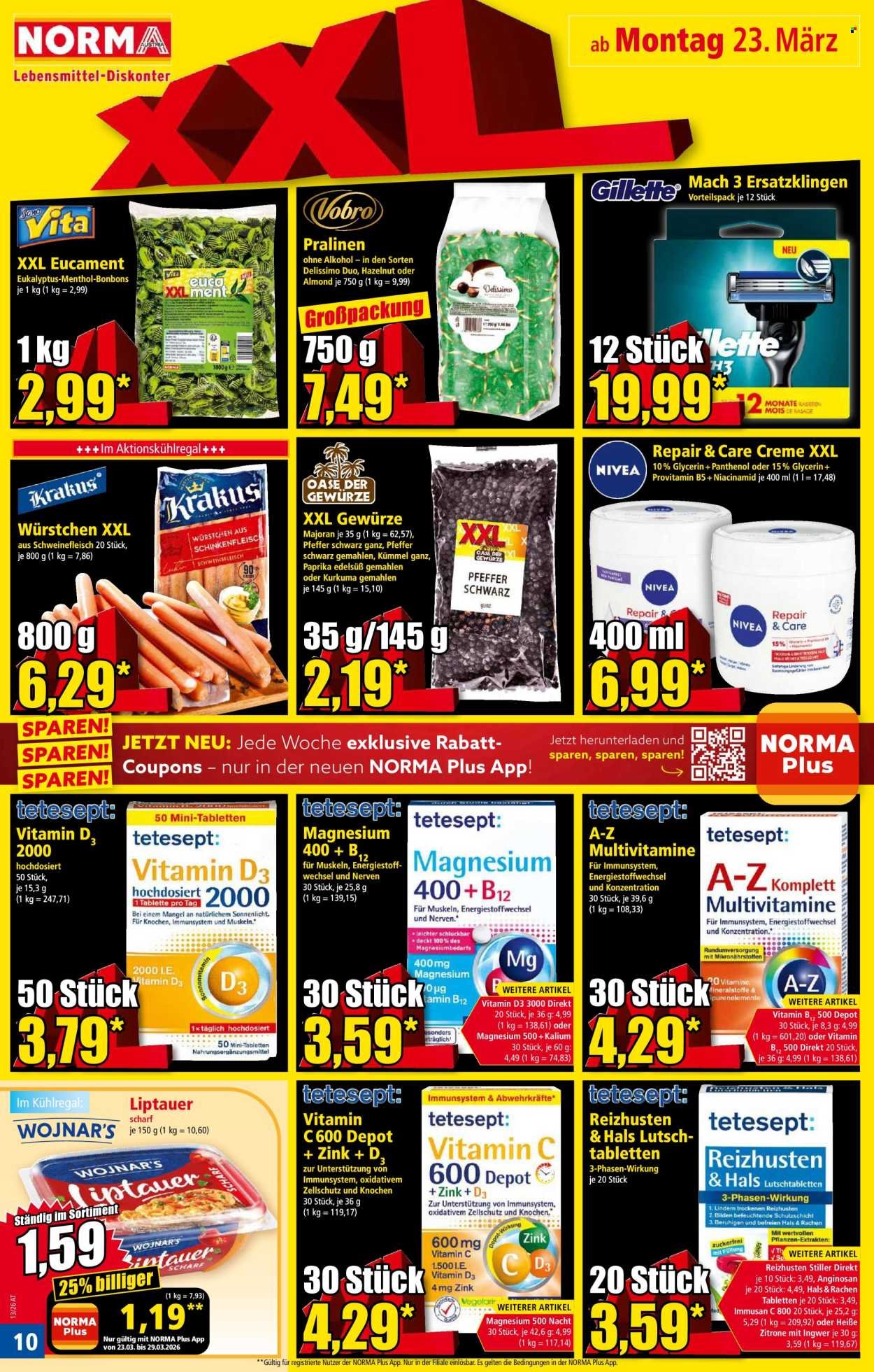 NORMA Flugblatt - Ab Montag, 23.3.2026