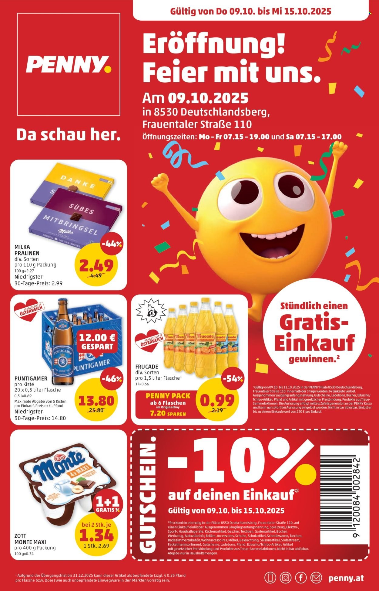 PENNY Flugblatt - Ab Donnerstag, 9.10.2025 (2025-10-09 - 2025-10-15) | 1