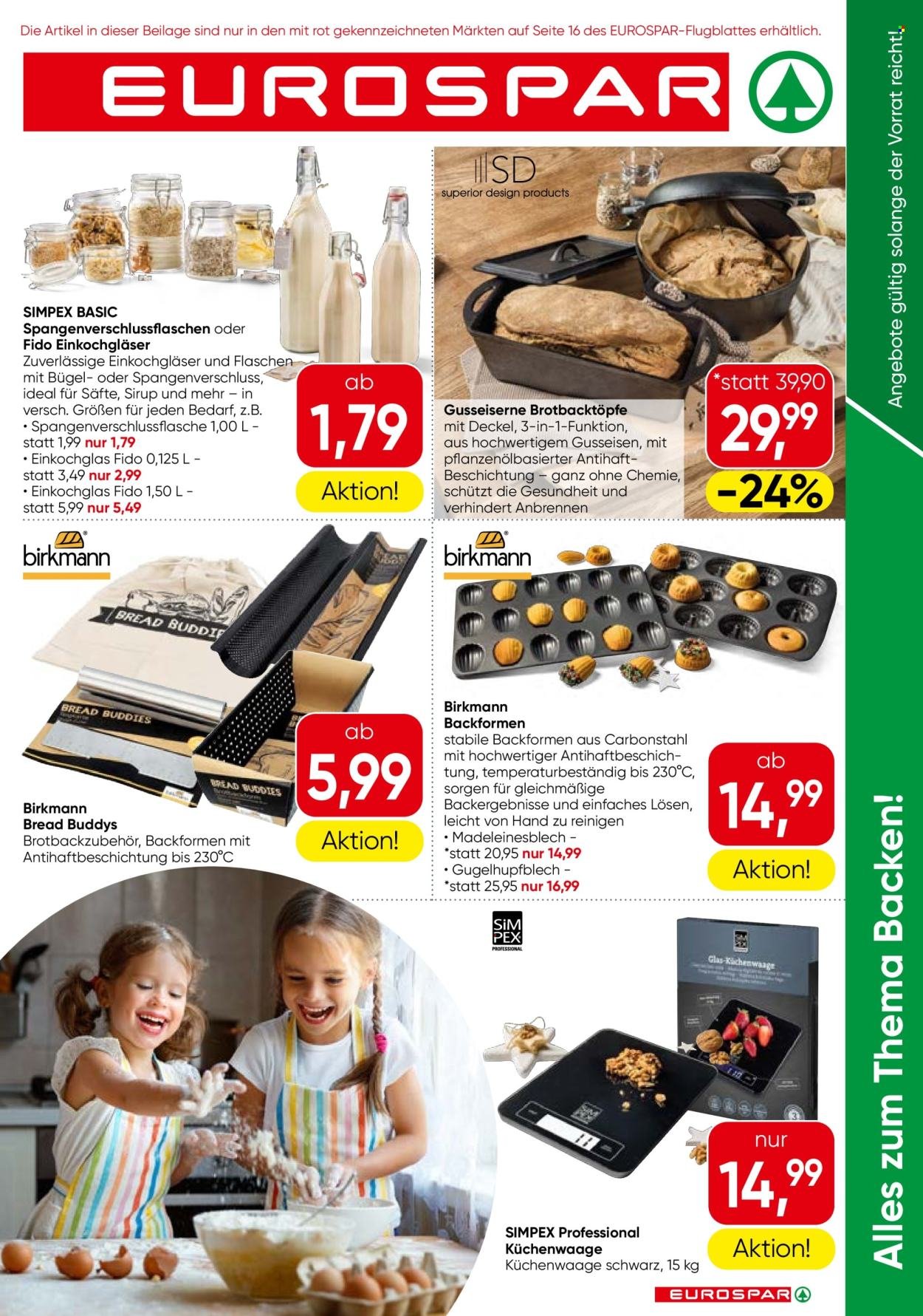 EUROSPAR Flugblatt - Alles zum Thema Backen KW 41 (2025-10-09 - 2025-10-22) | 1