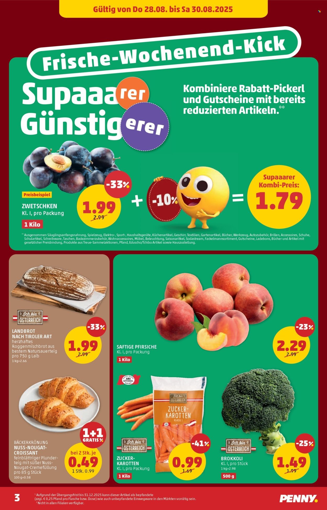 PENNY Flugblatt - Ab Donnerstag, 28.8.2025 (2025-08-28 - 2025-09-03)