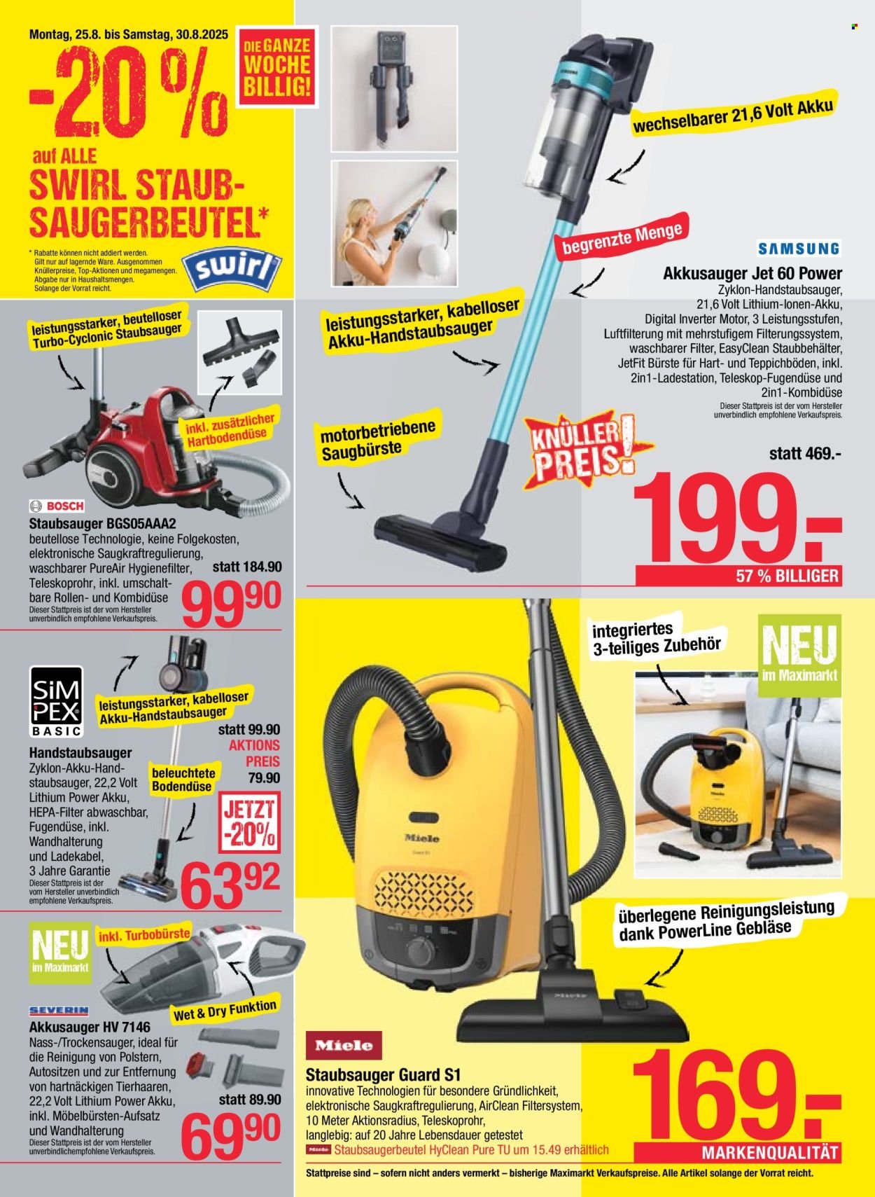 MAXIMARKT Flugblatt - Ab Montag, 25.8.2025 (2025-08-25 - 2025-08-30)