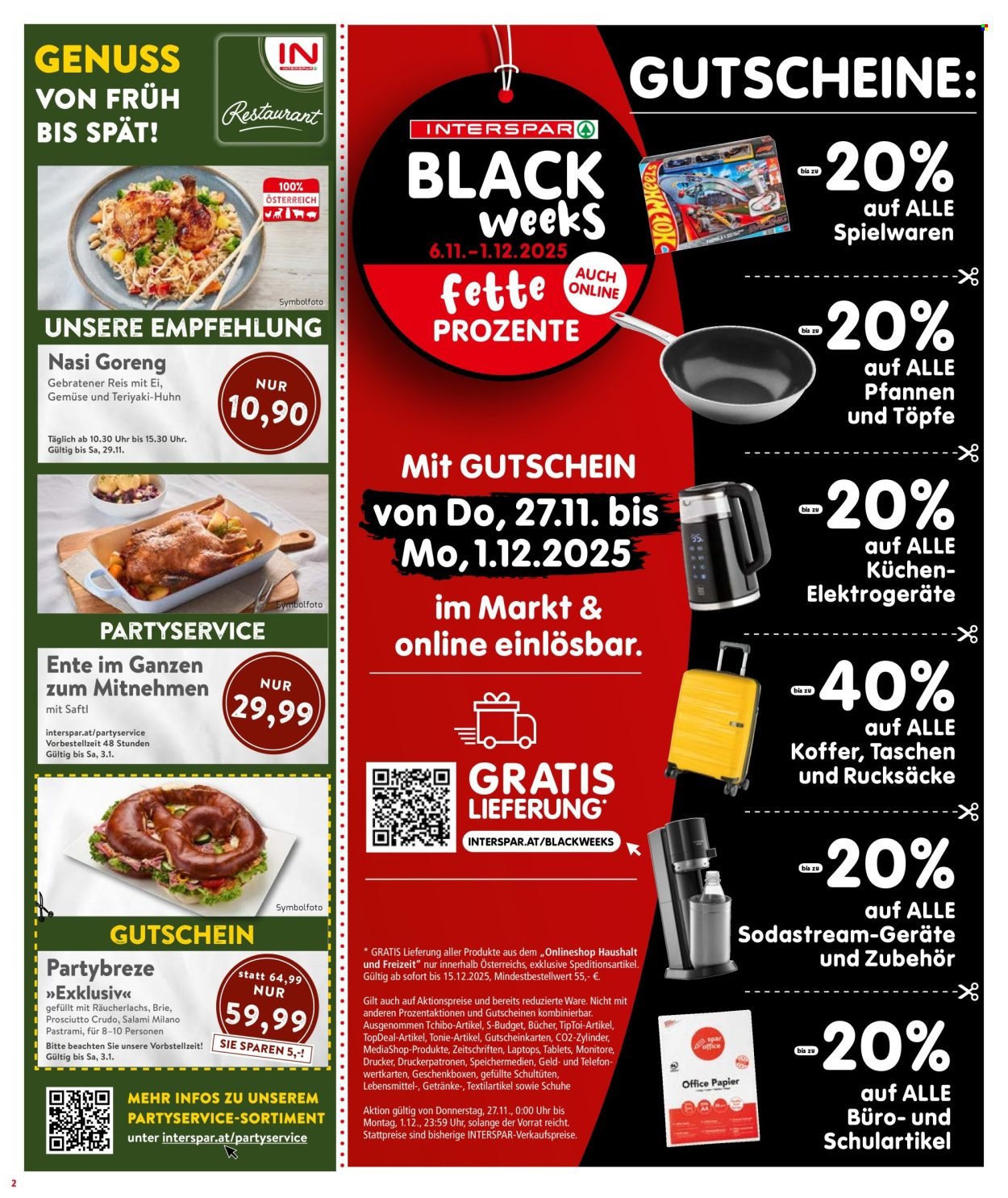 INTERSPAR Flugblatt - KW 48 - Wien