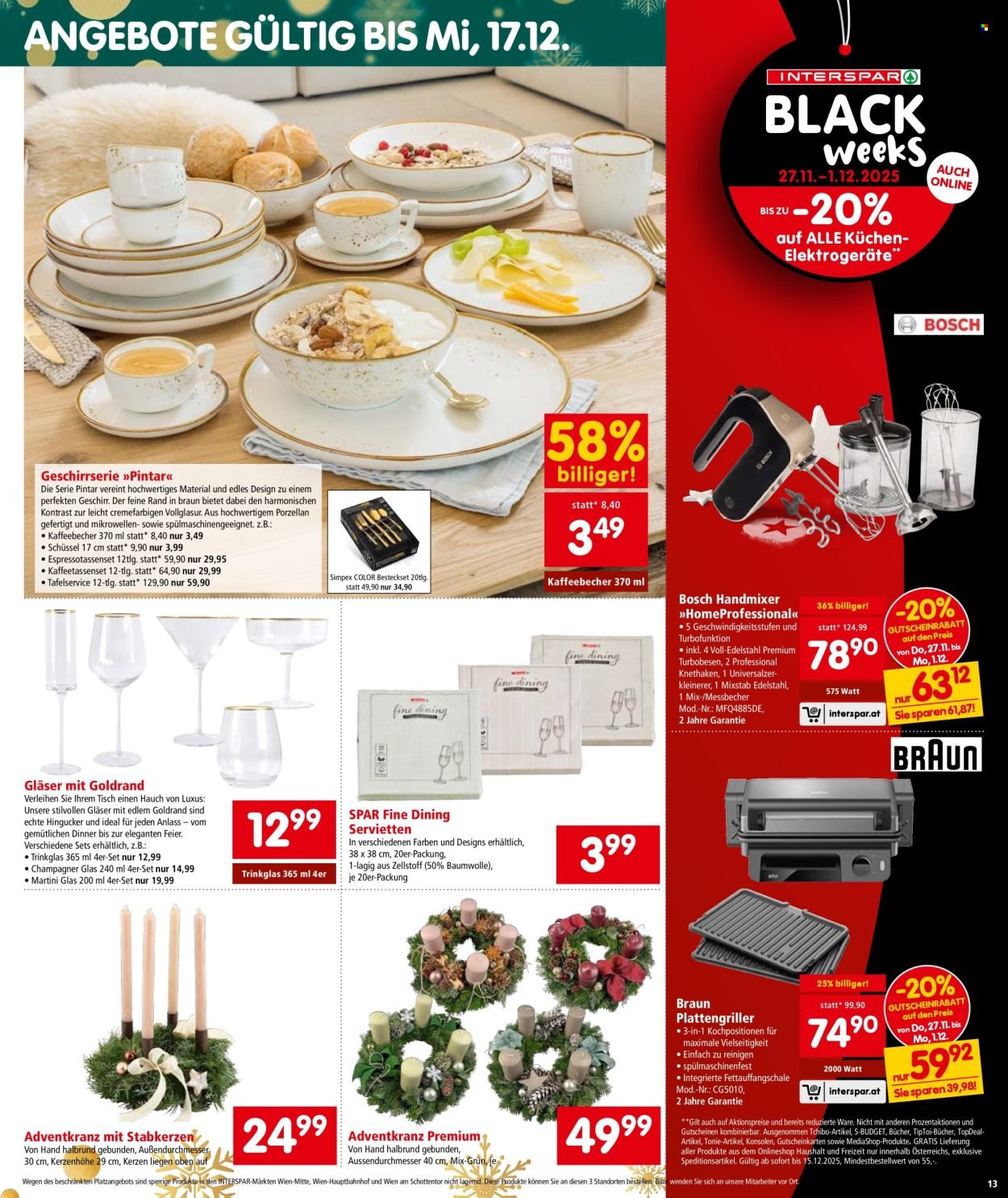 INTERSPAR Flugblatt - KW 48 - Wien