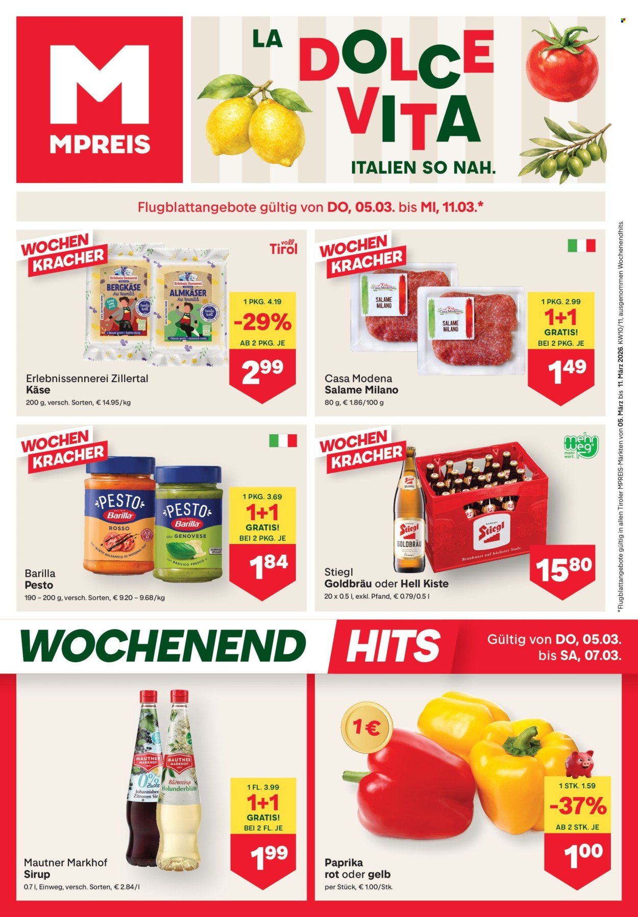 MPREIS Flugblatt - Ab Donnerstag, 5.3.2026