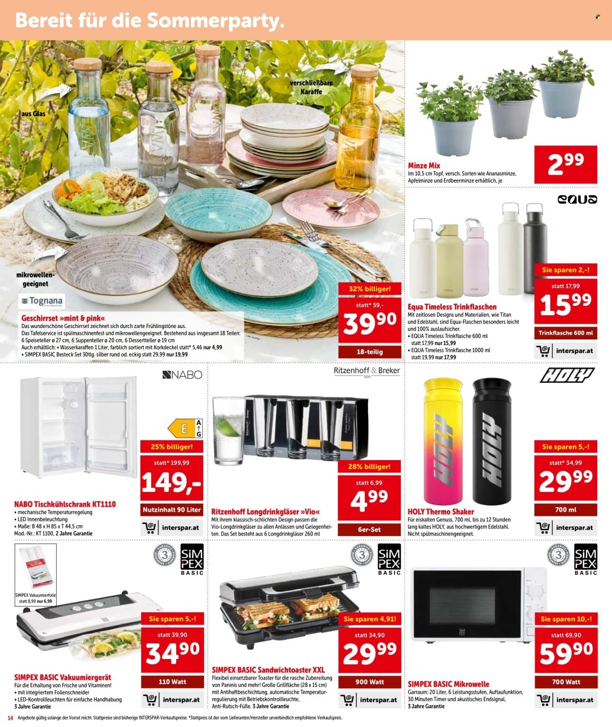 INTERSPAR Flugblatt - Ab Donnerstag, 28.5.2026