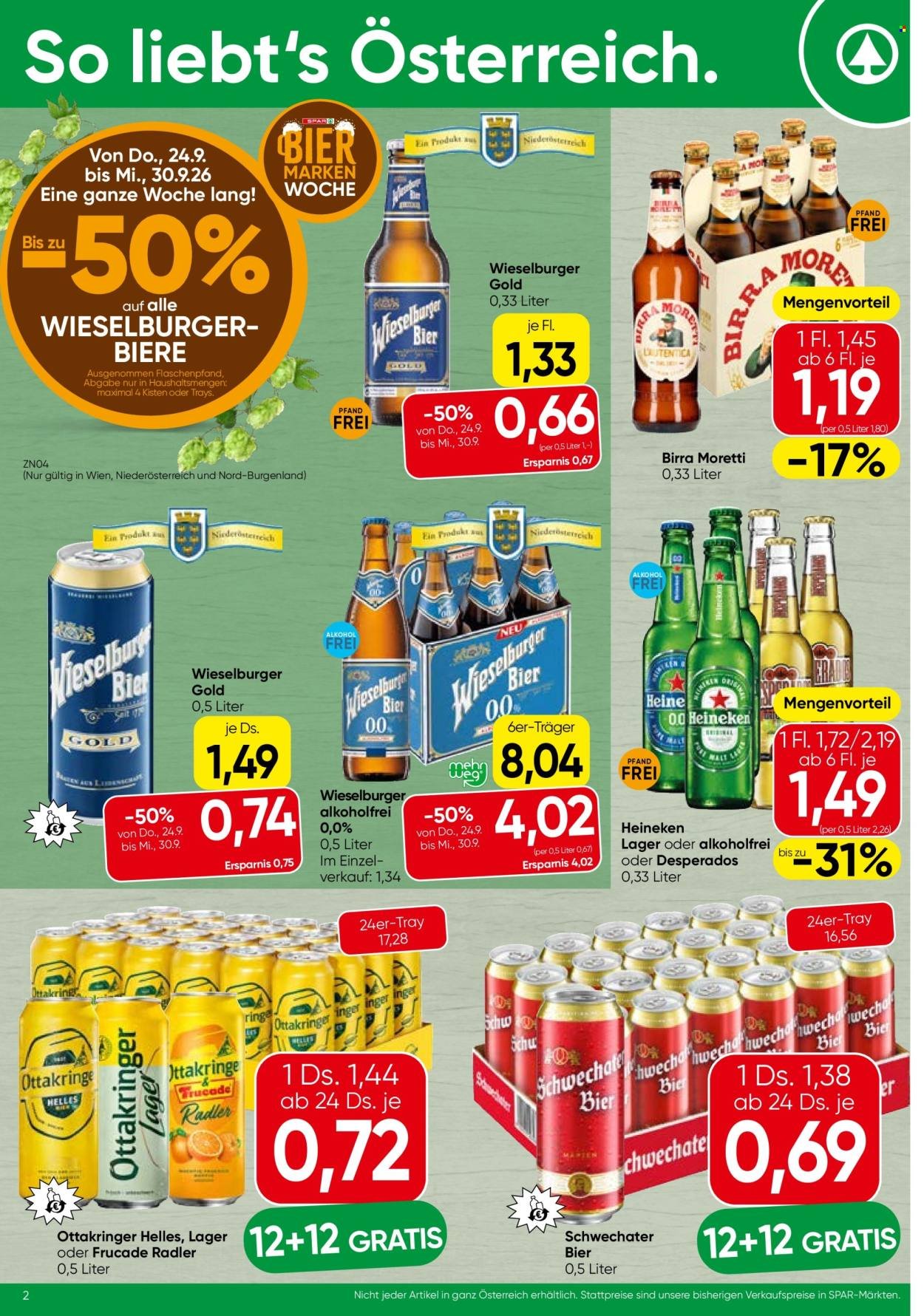 EUROSPAR Flugblatt - Ab Donnerstag, 24.9.2026