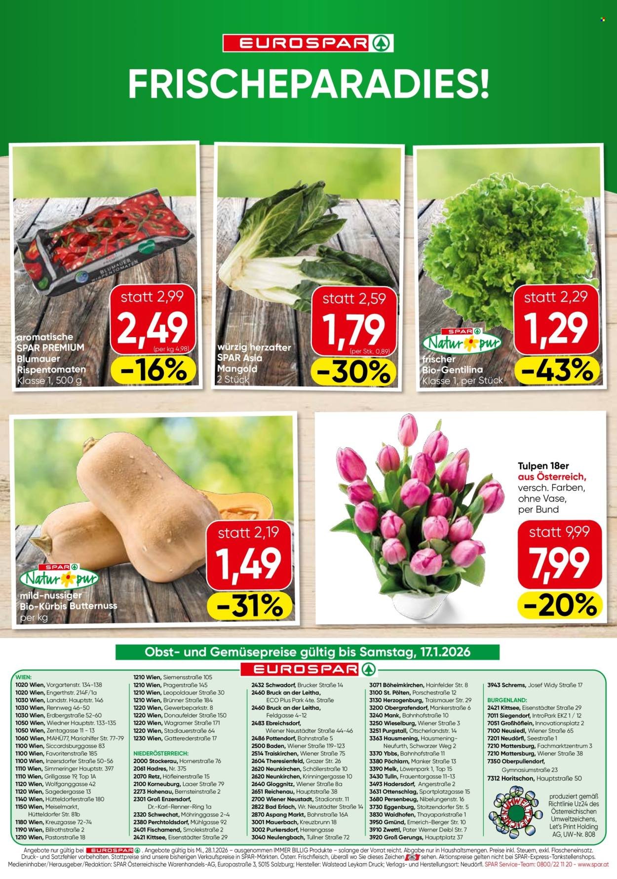 EUROSPAR Flugblatt - KW 3 - Wien