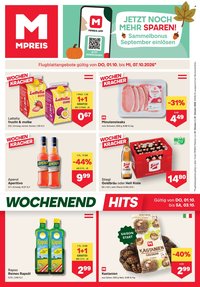 MPREIS Flugblatt - Ab Donnerstag, 1.10.2026