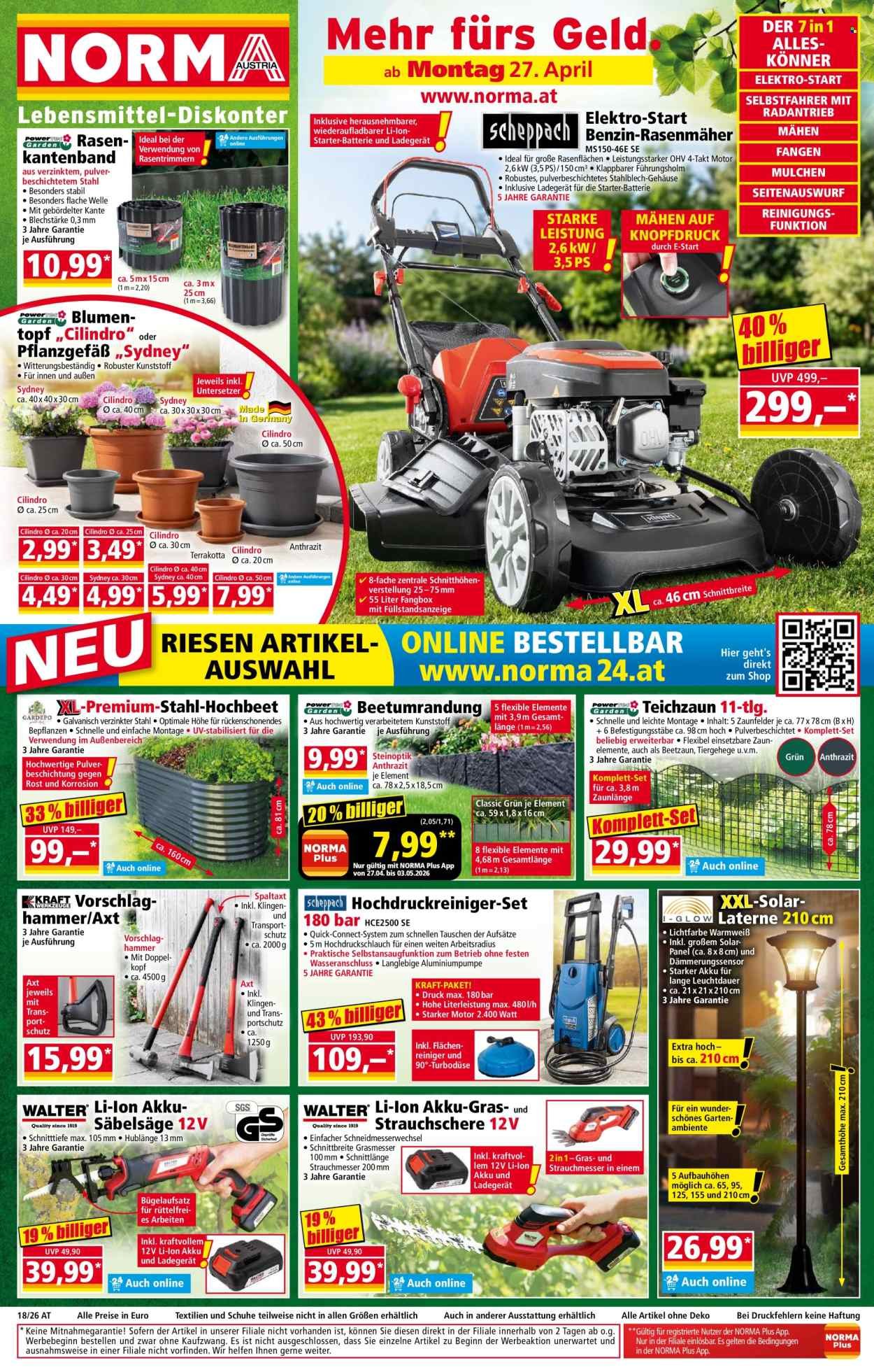 NORMA Flugblatt - Ab Montag, 27.4.2026