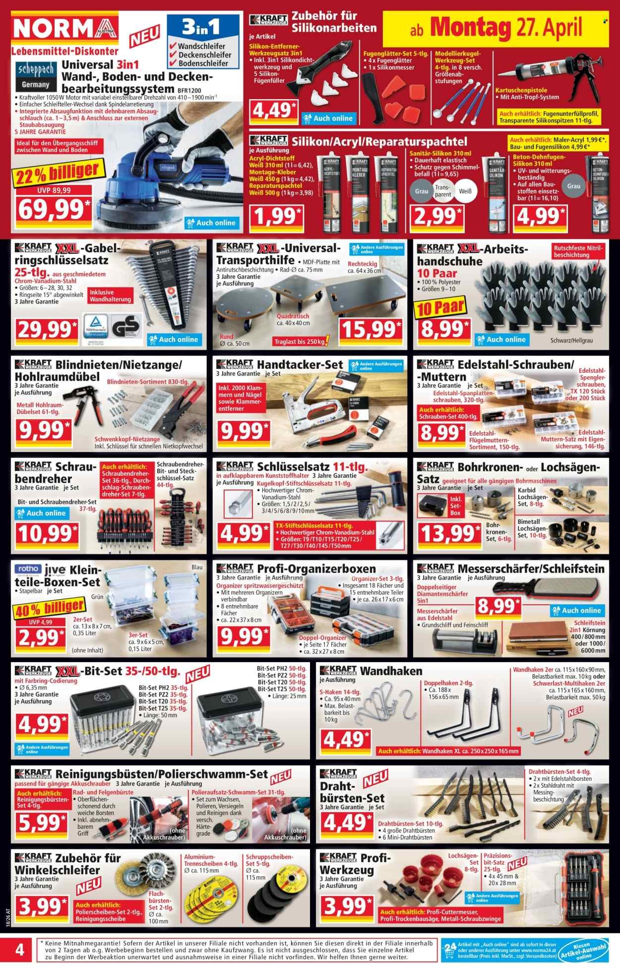 NORMA Flugblatt - Ab Montag, 27.4.2026