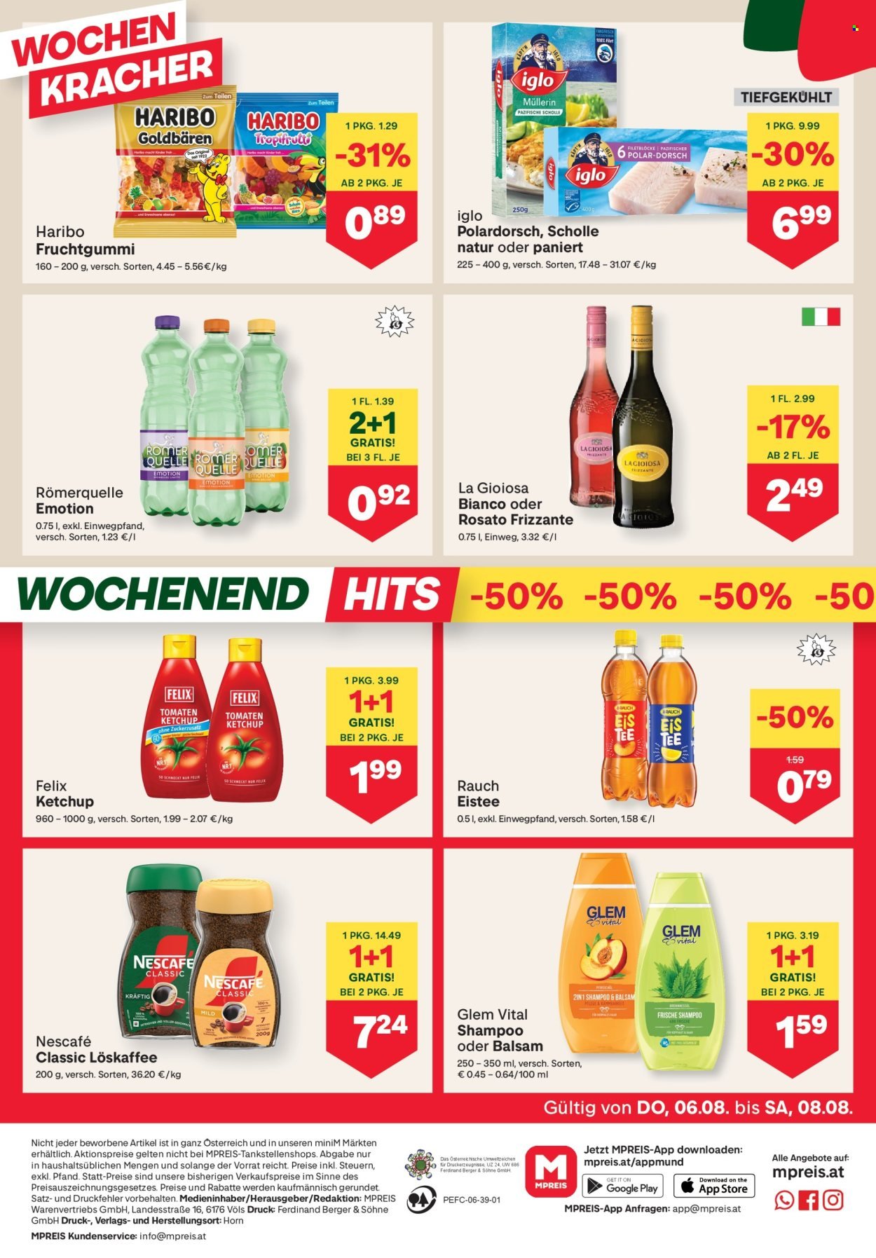MPREIS Flugblatt - Ab Donnerstag, 6.8.2026