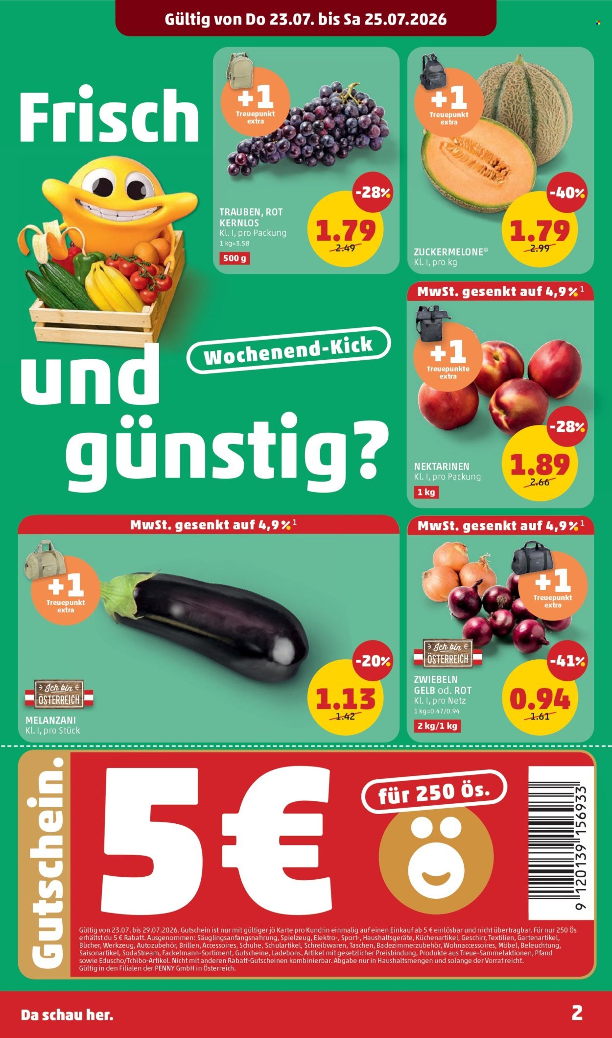 PENNY Flugblatt - Ab Donnerstag, 23.7.2026