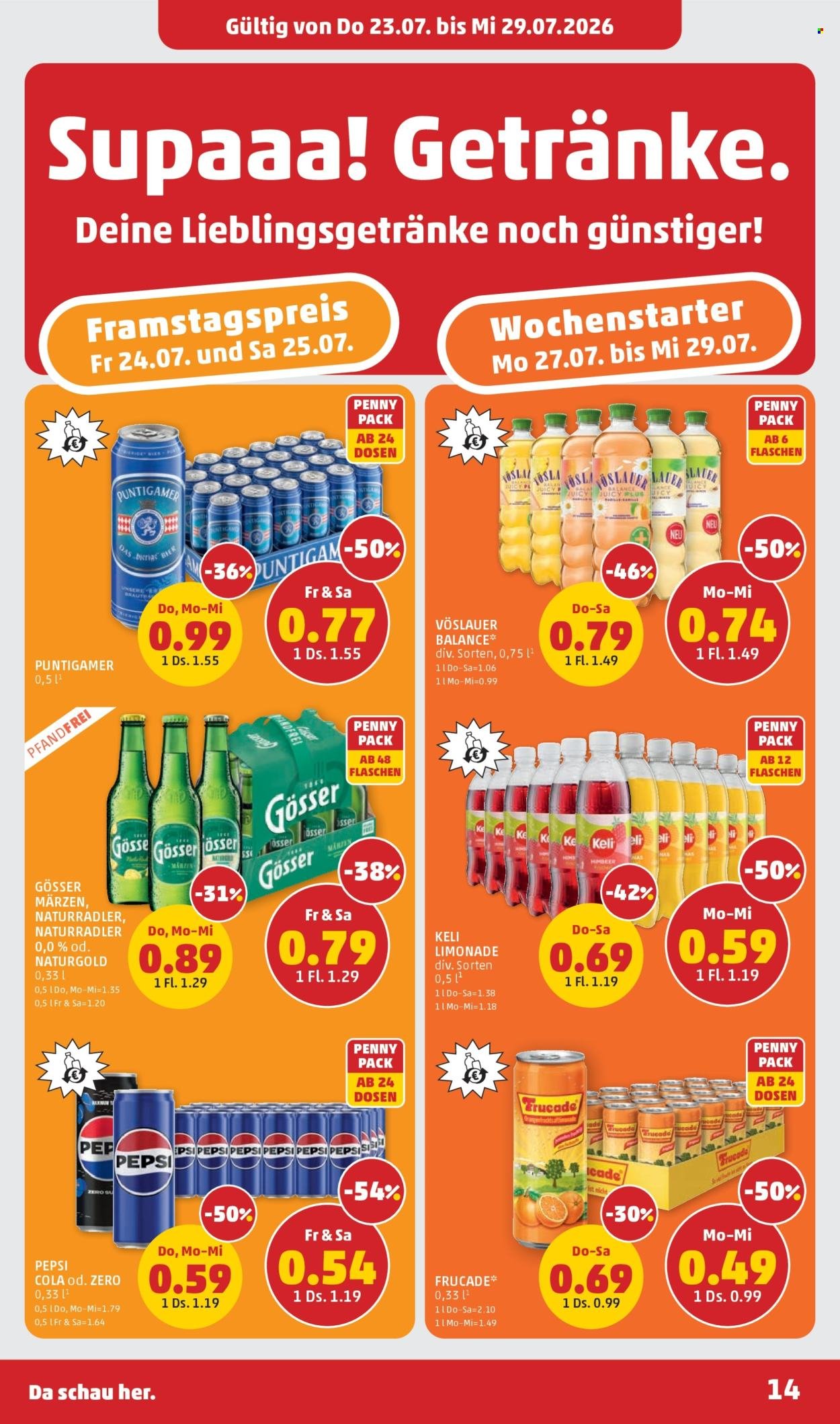 PENNY Flugblatt - Ab Donnerstag, 23.7.2026