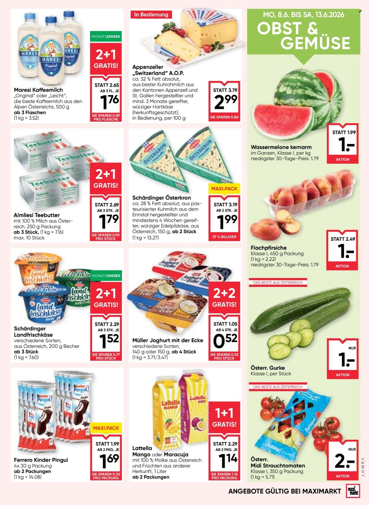 MAXIMARKT Flugblatt - Ab Donnerstag, 11.6.2026