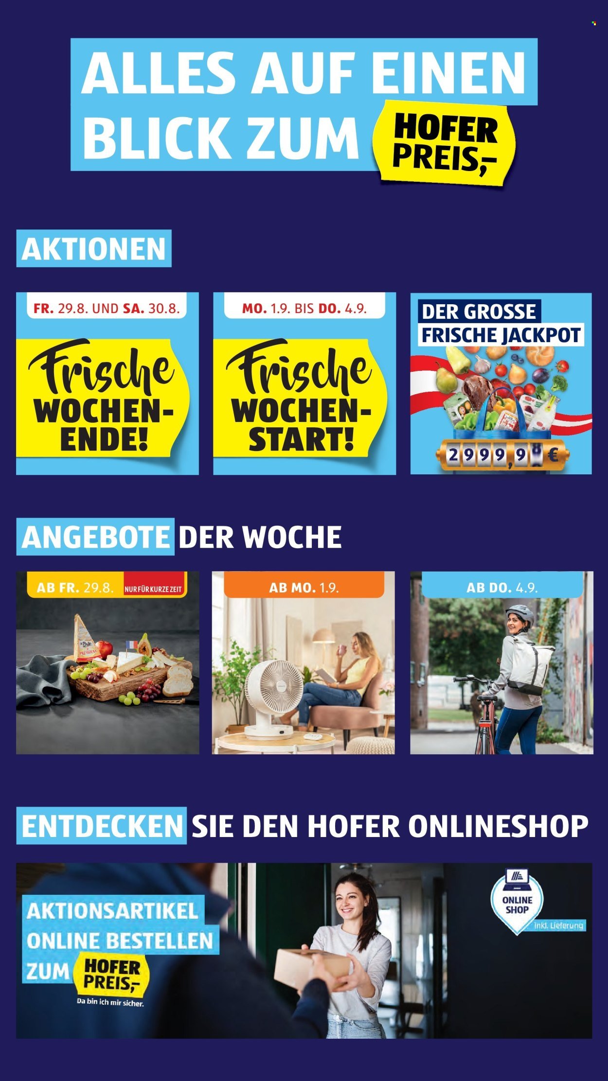 HOFER Flugblatt - Ab Freitag, 29.8.2025 (2025-08-29 - 2025-09-04)