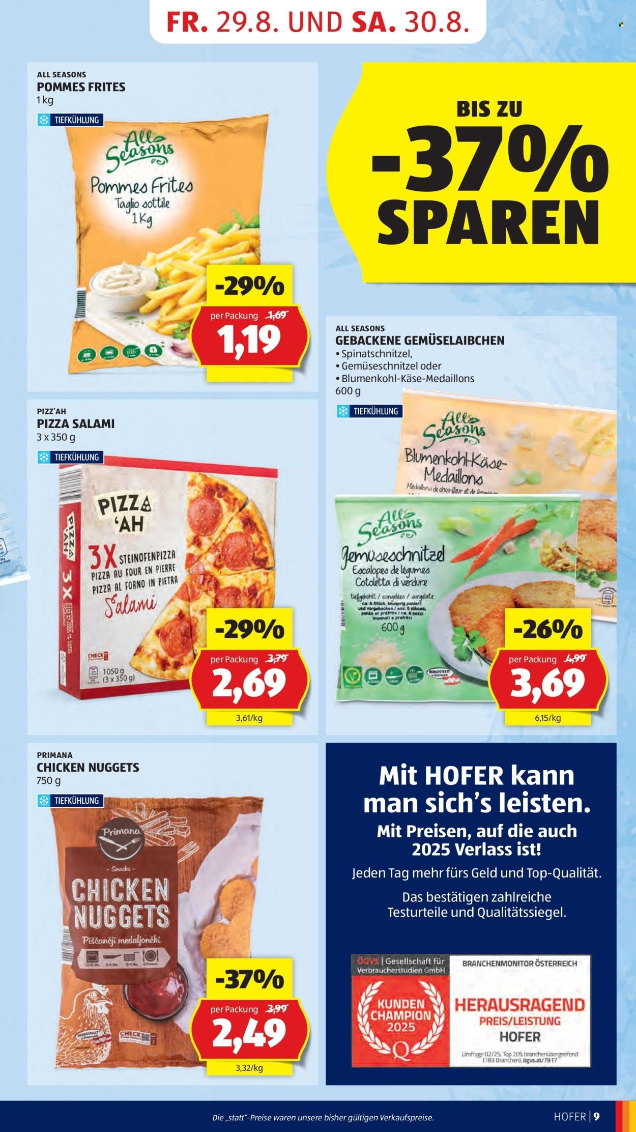 HOFER Flugblatt - Ab Freitag, 29.8.2025 (2025-08-29 - 2025-09-04)