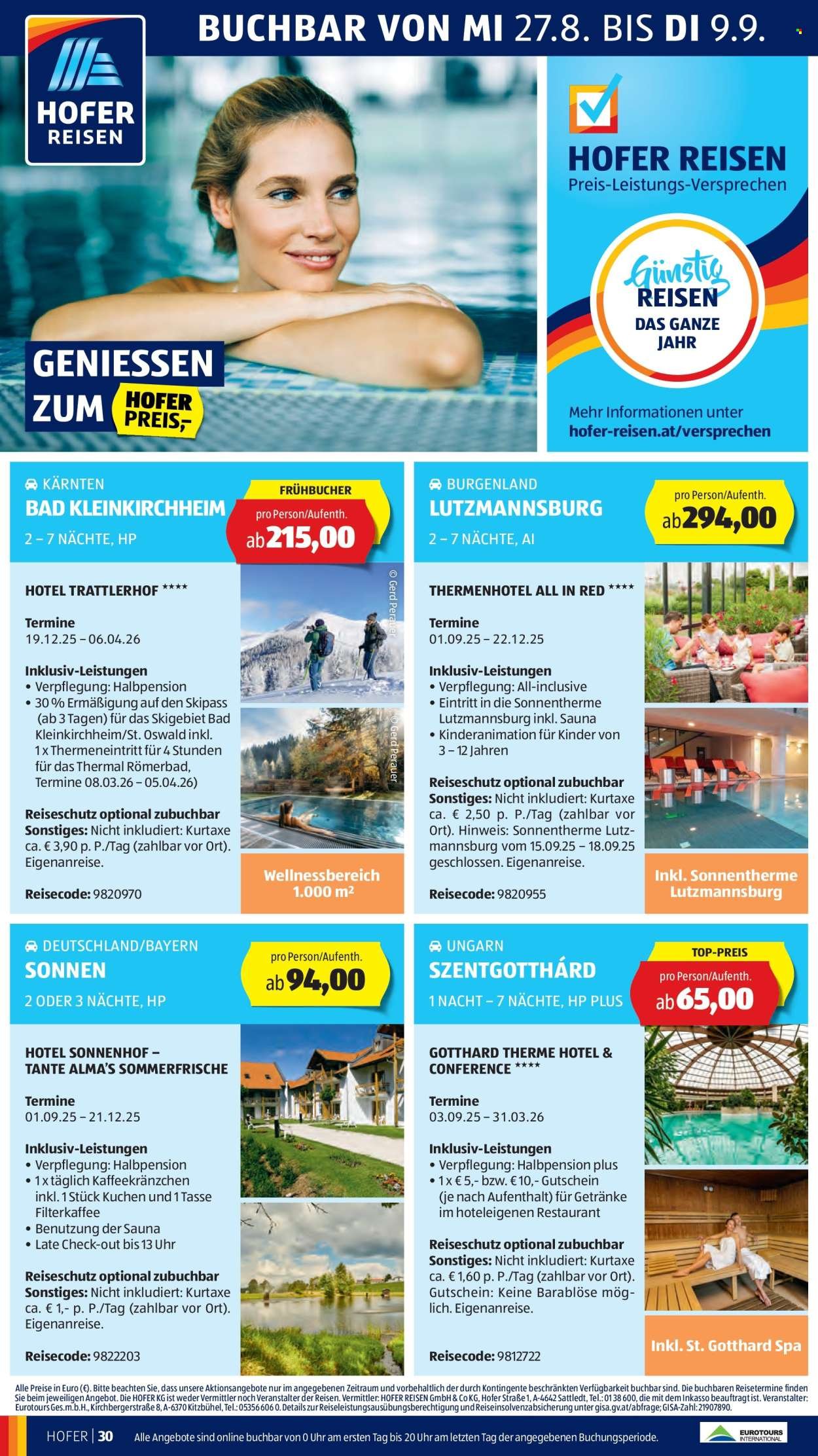 HOFER Flugblatt - Ab Freitag, 29.8.2025 (2025-08-29 - 2025-09-04)