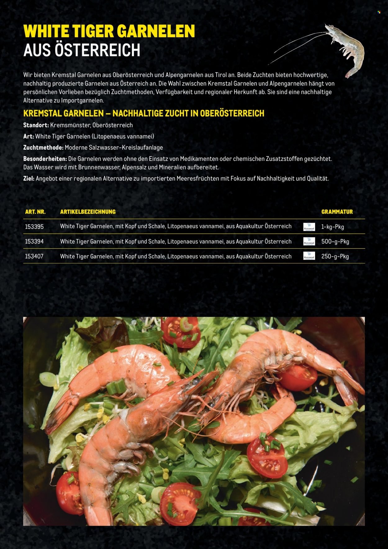 METRO Flugblatt - Garnelen Folder