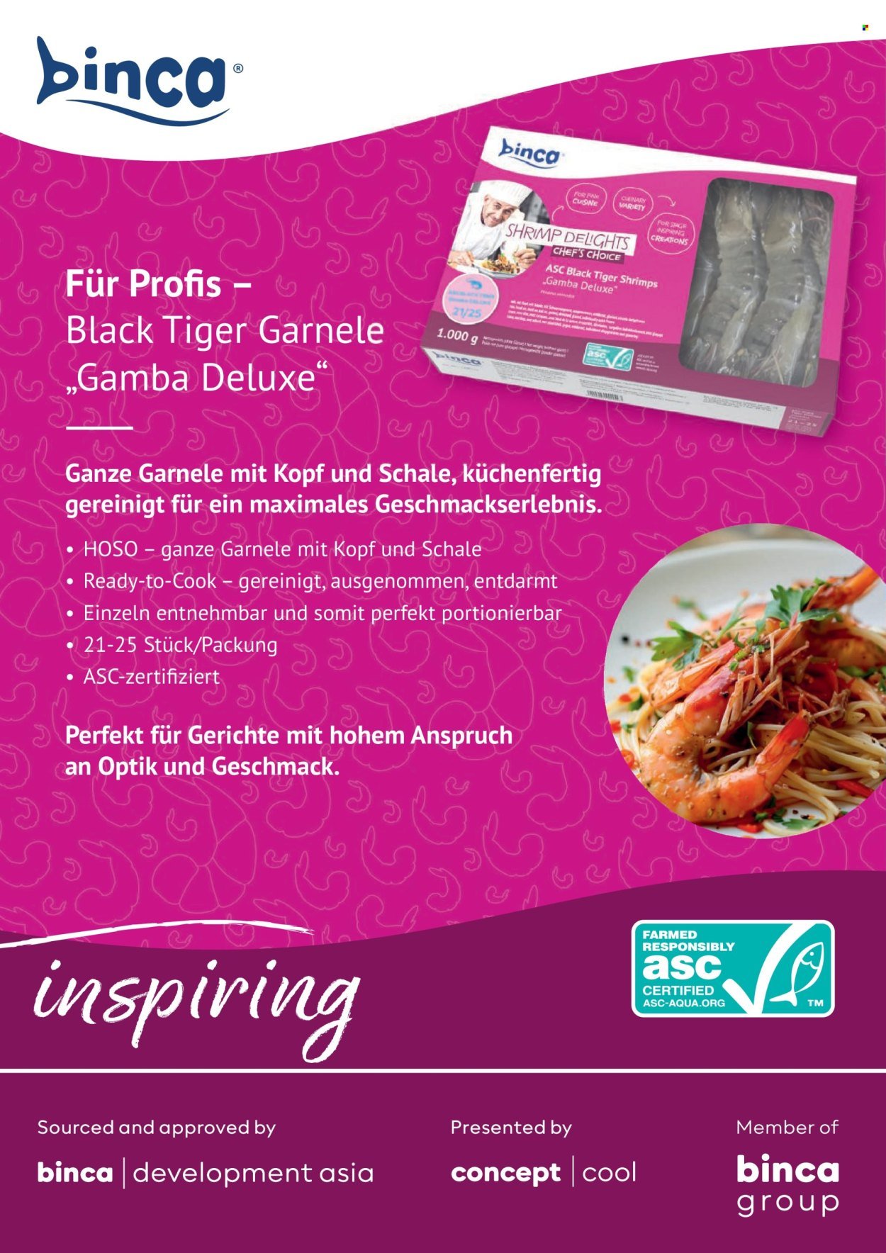 METRO Flugblatt - Garnelen Folder