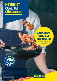 METRO Flugblatt - Garnelen Folder