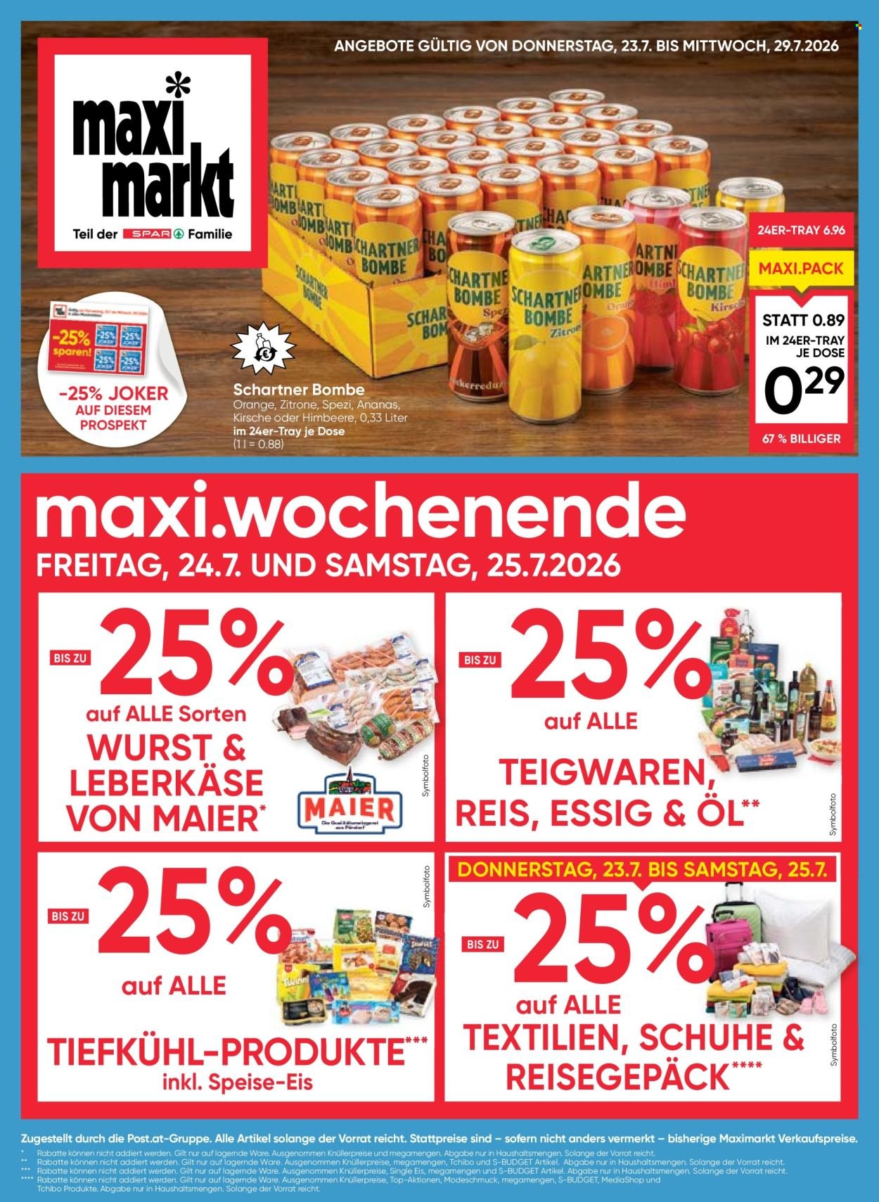 MAXIMARKT Flugblatt - Ab Donnerstag, 23.7.2026