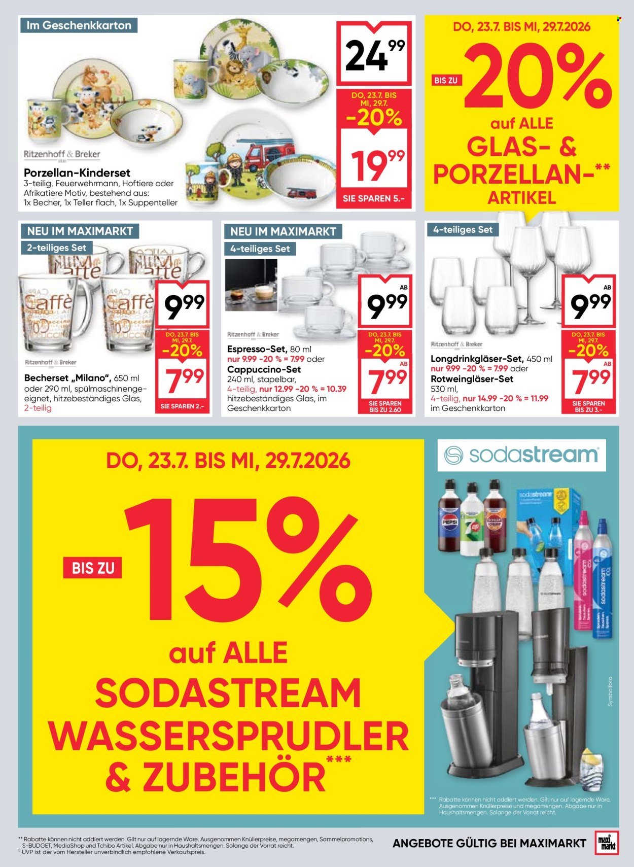 MAXIMARKT Flugblatt - Ab Donnerstag, 23.7.2026