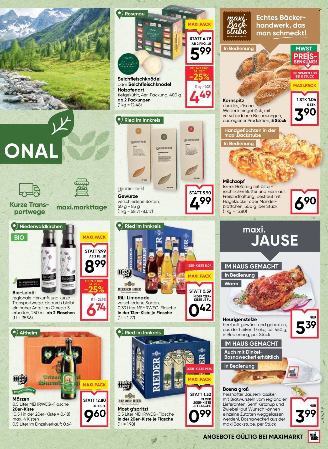 MAXIMARKT Flugblatt - Ab Donnerstag, 23.7.2026