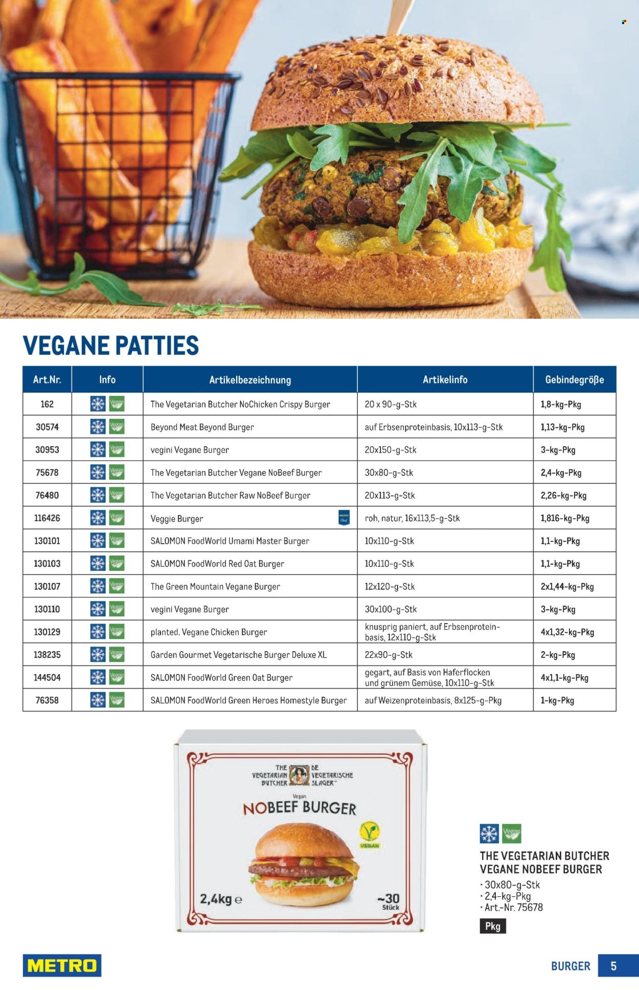 METRO Flugblatt - Burger Spezial