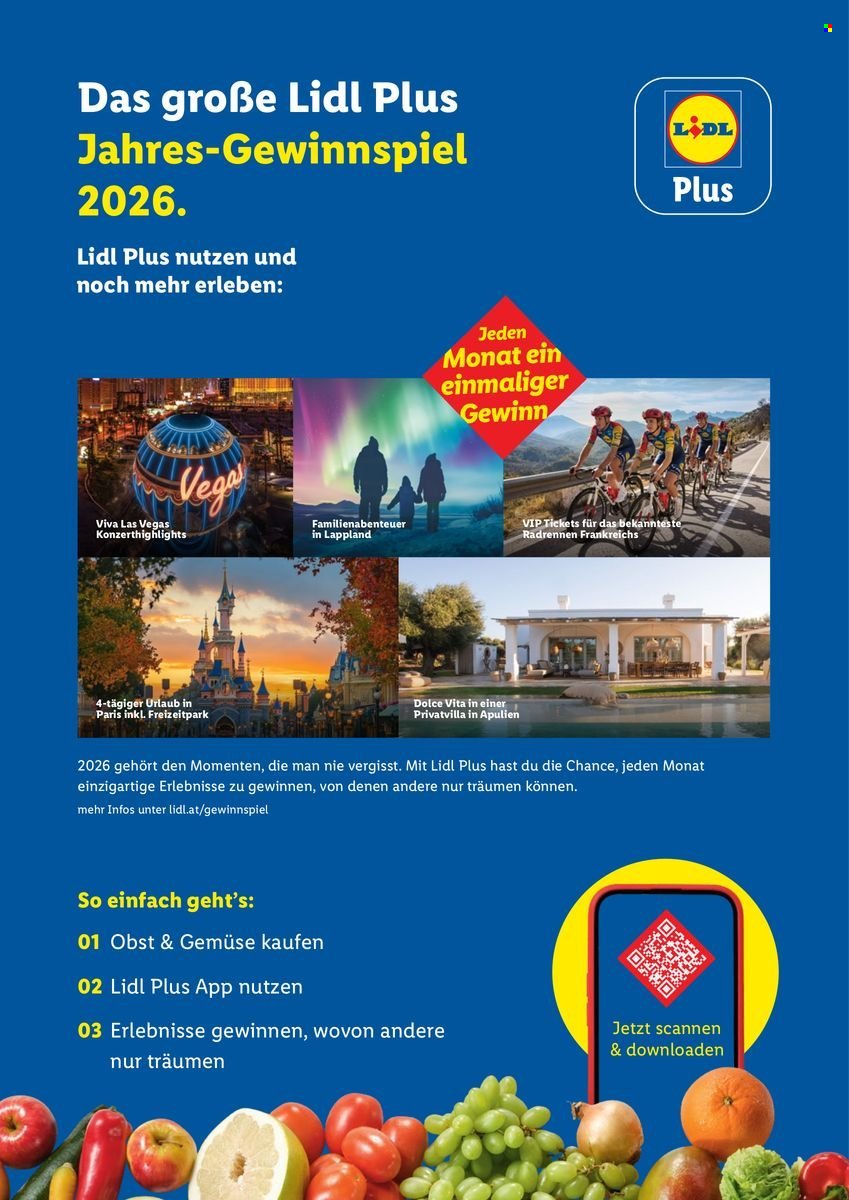 LIDL Flugblatt - Erleben, wovon andere nur träumen