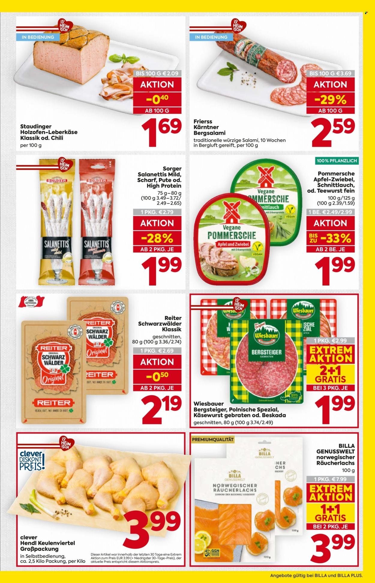 BILLA Flugblatt - Ab Donnerstag, 6.8.2026