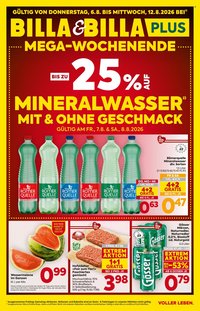 BILLA Flugblatt - Ab Donnerstag, 6.8.2026