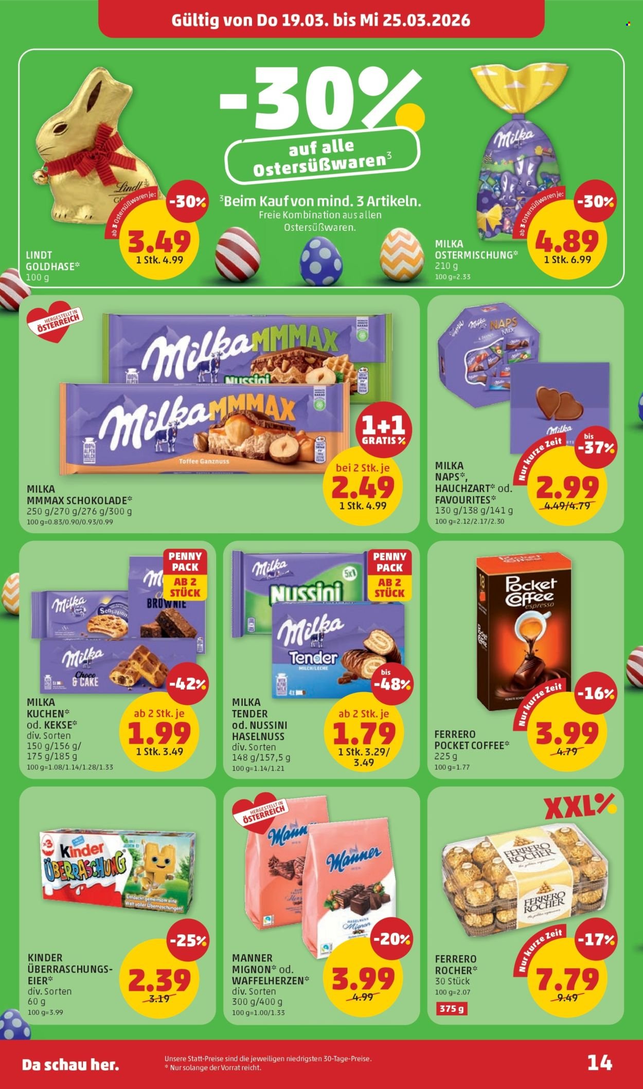 PENNY Flugblatt - Ab Donnerstag, 19.3.2026 (2026-03-19 - 2026-03-25) | 14