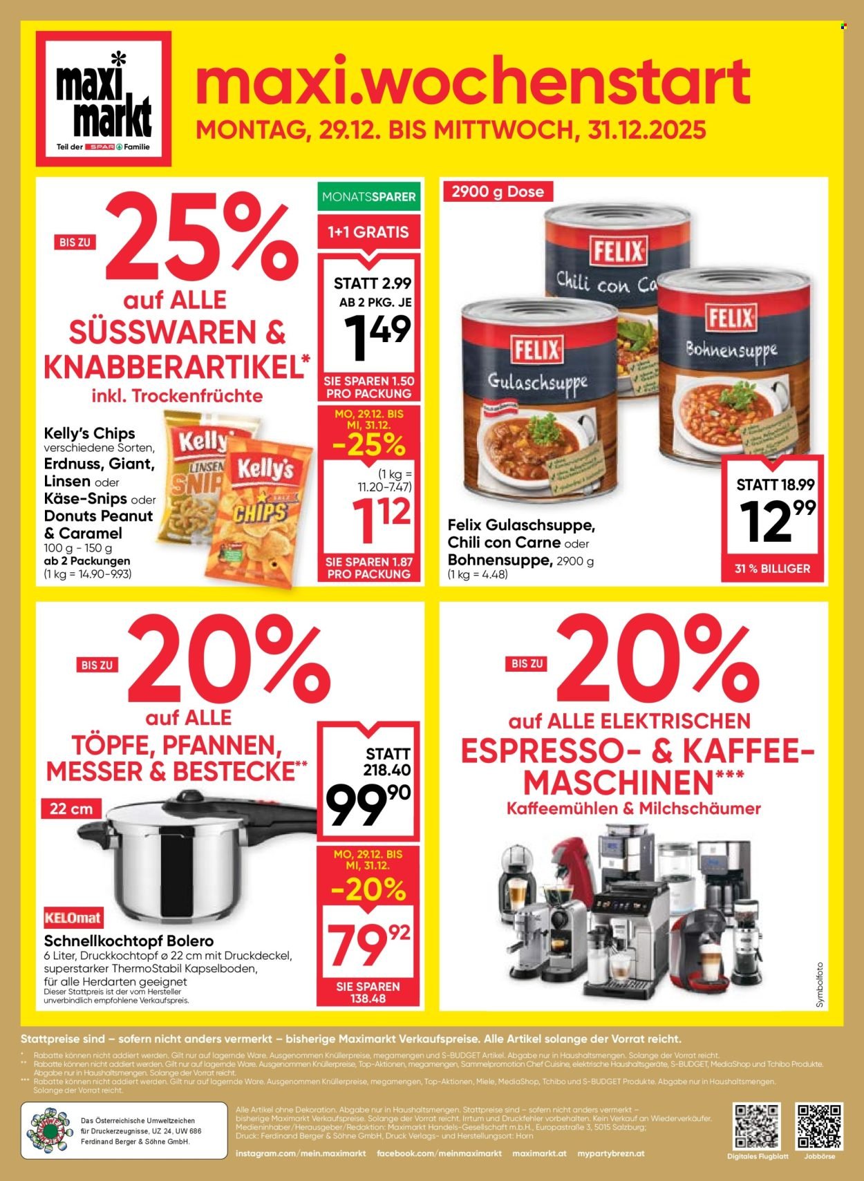 MAXIMARKT Flugblatt - Ab Dienstag, 23.12.2025