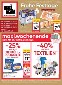 MAXIMARKT Flugblatt - Ab Dienstag, 23.12.2025