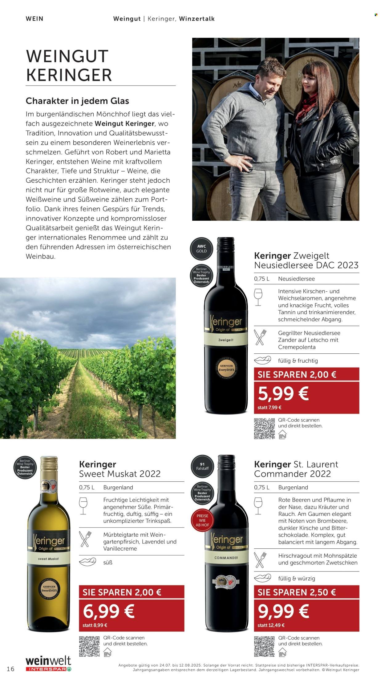 INTERSPAR Flugblatt - Weinwelt Bestseller 08 2025 (2025-07-24 - 2025-08-12)