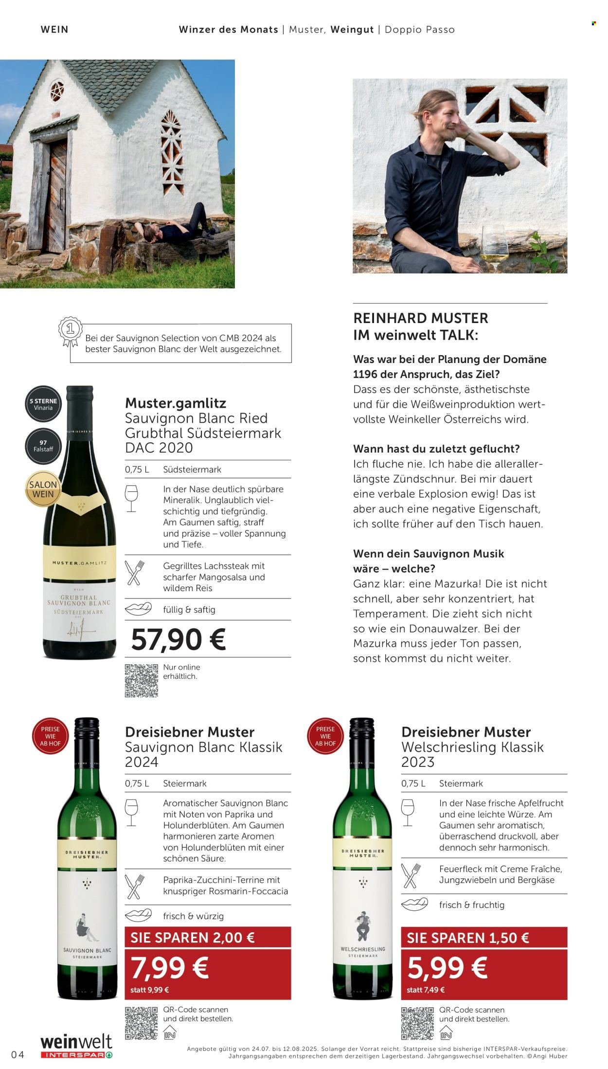 INTERSPAR Flugblatt - Weinwelt Bestseller 08 2025 (2025-07-24 - 2025-08-12)