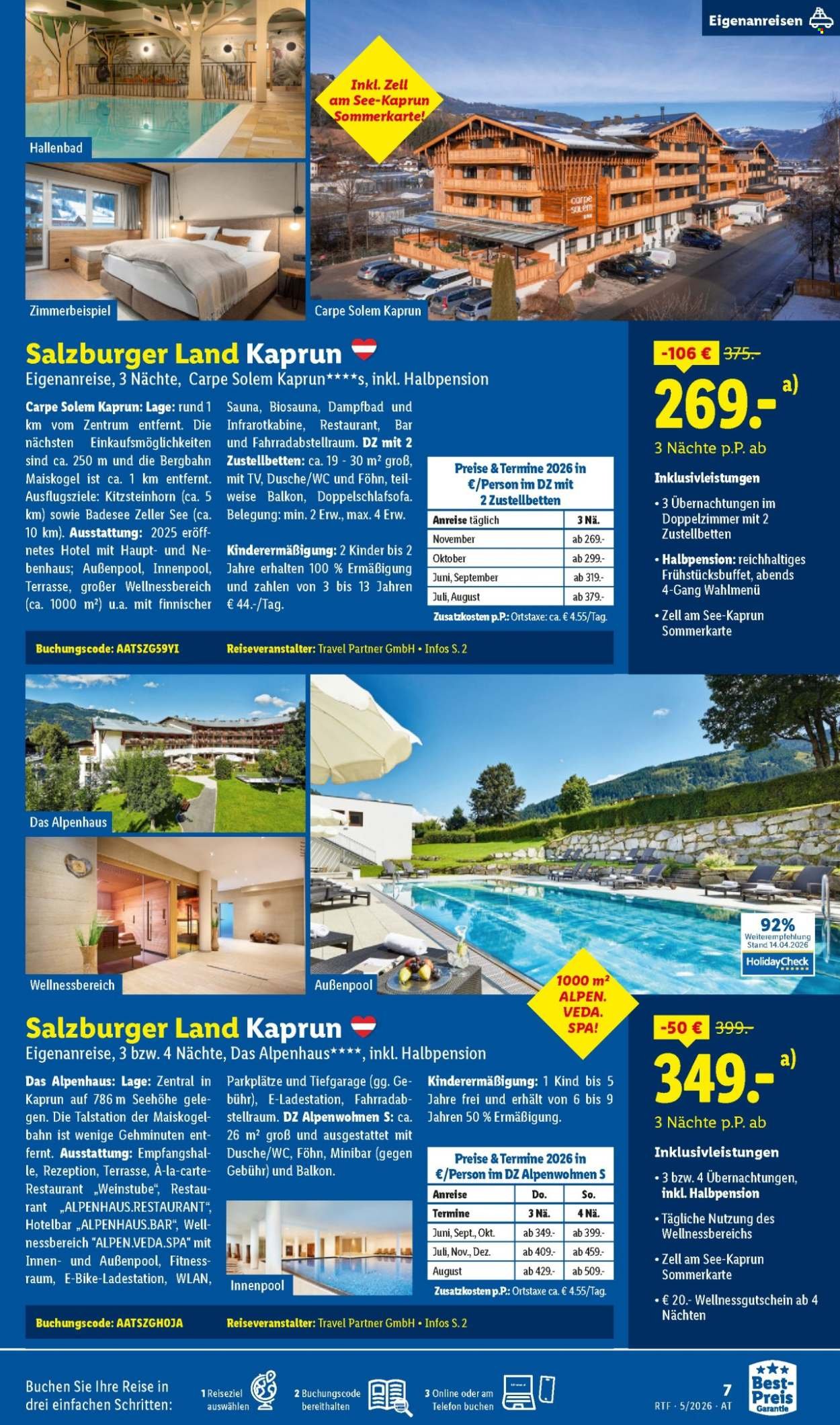 LIDL Flugblatt - Mai/Juni Reise-Highlights