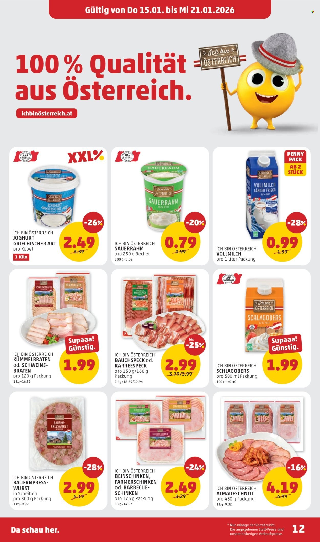 PENNY Flugblatt - Ab Donnerstag, 15.1.2026