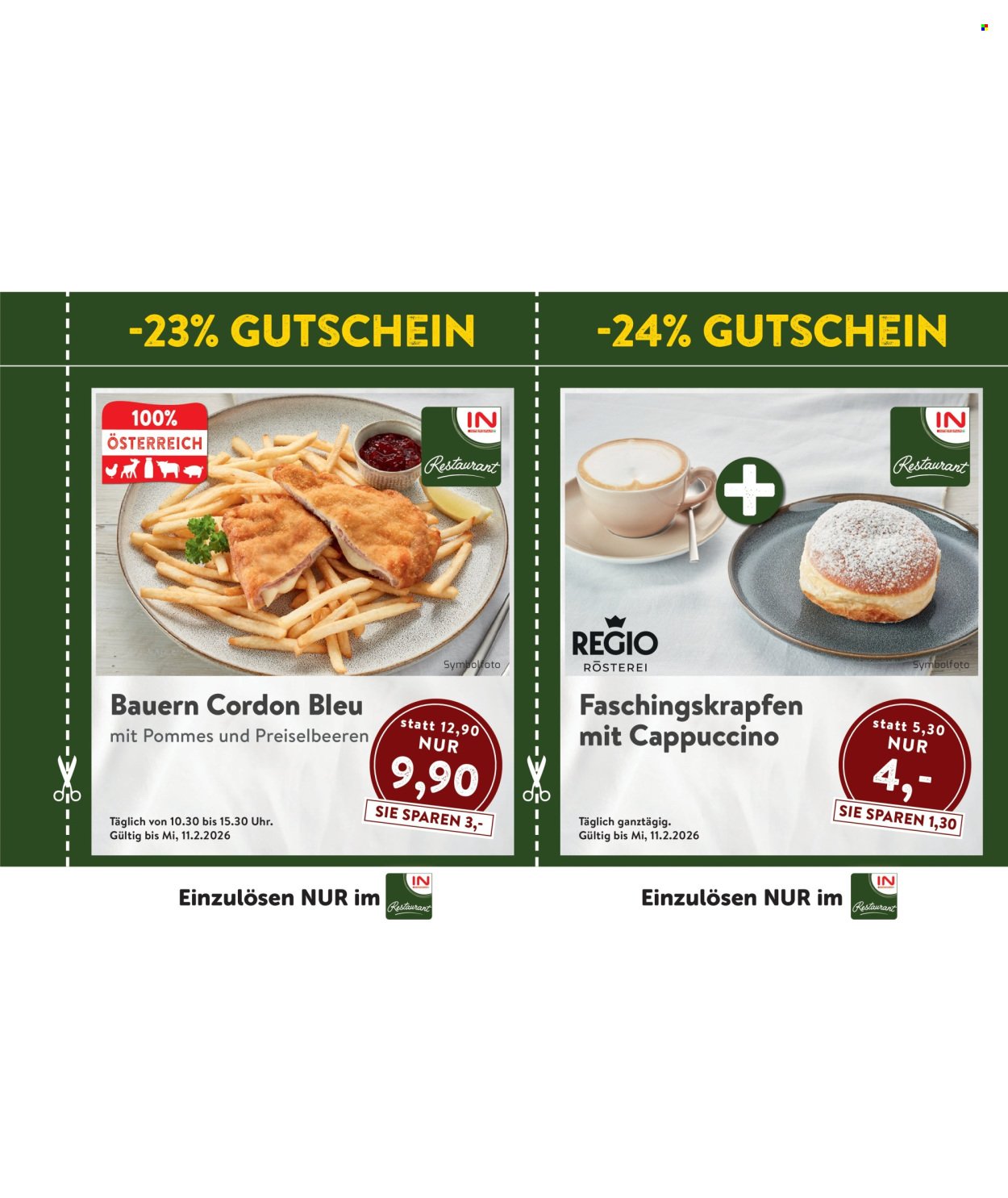 INTERSPAR Flugblatt - Gutscheinheft KW 05