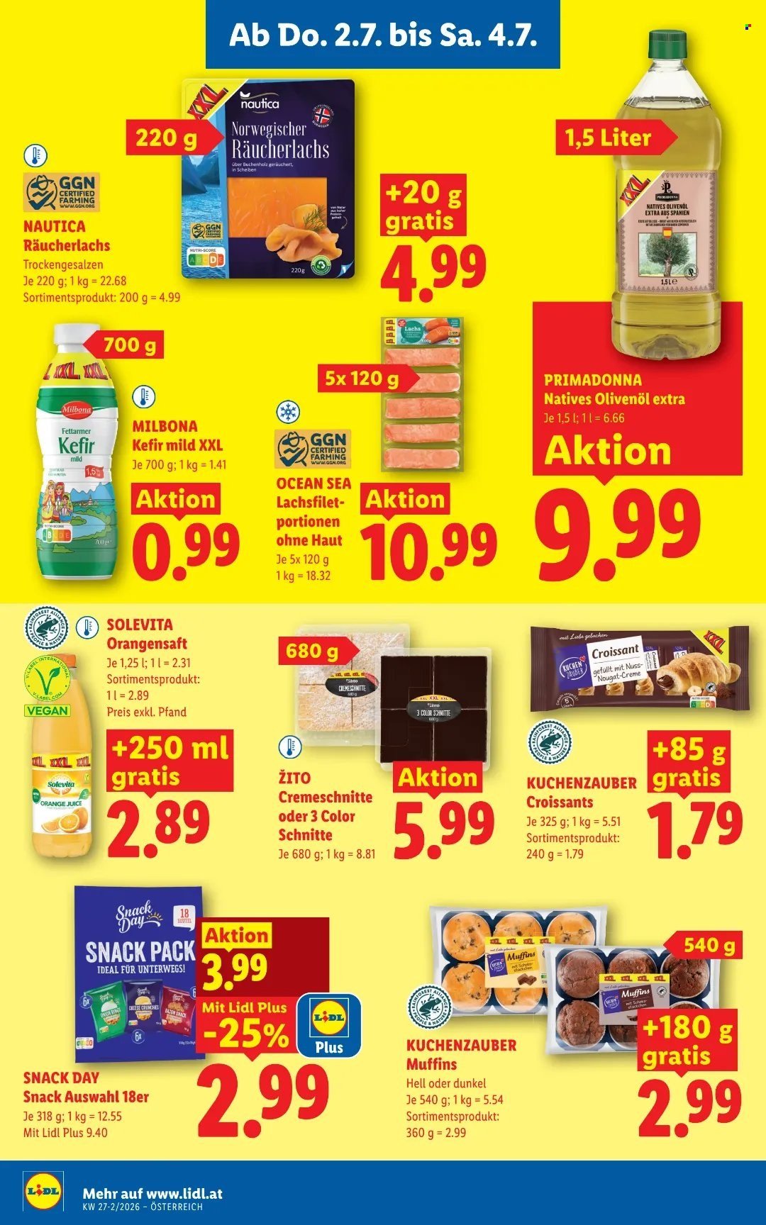 LIDL Flugblatt - Ab Donnerstag, 2.7.2026