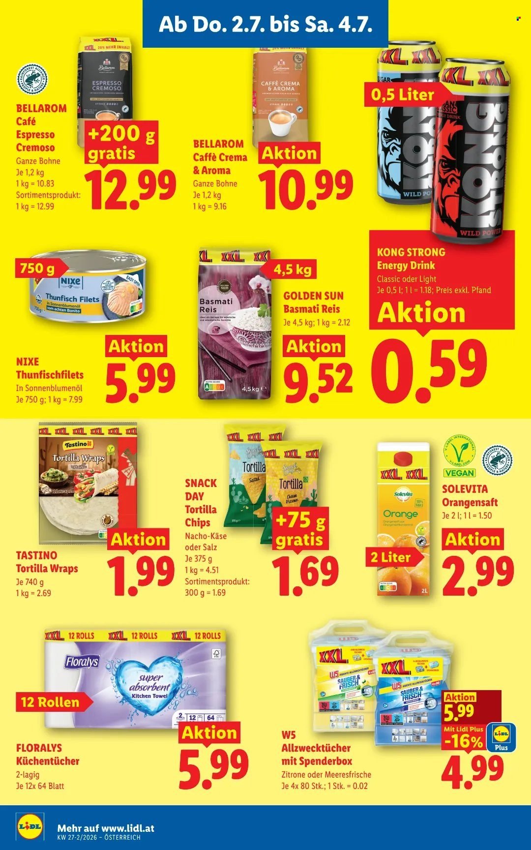 LIDL Flugblatt - Ab Donnerstag, 2.7.2026