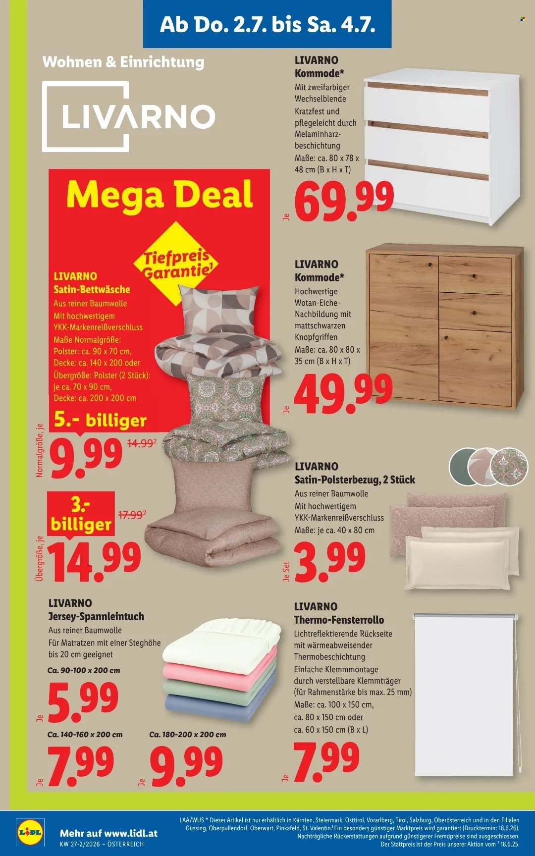 LIDL Flugblatt - Ab Donnerstag, 2.7.2026