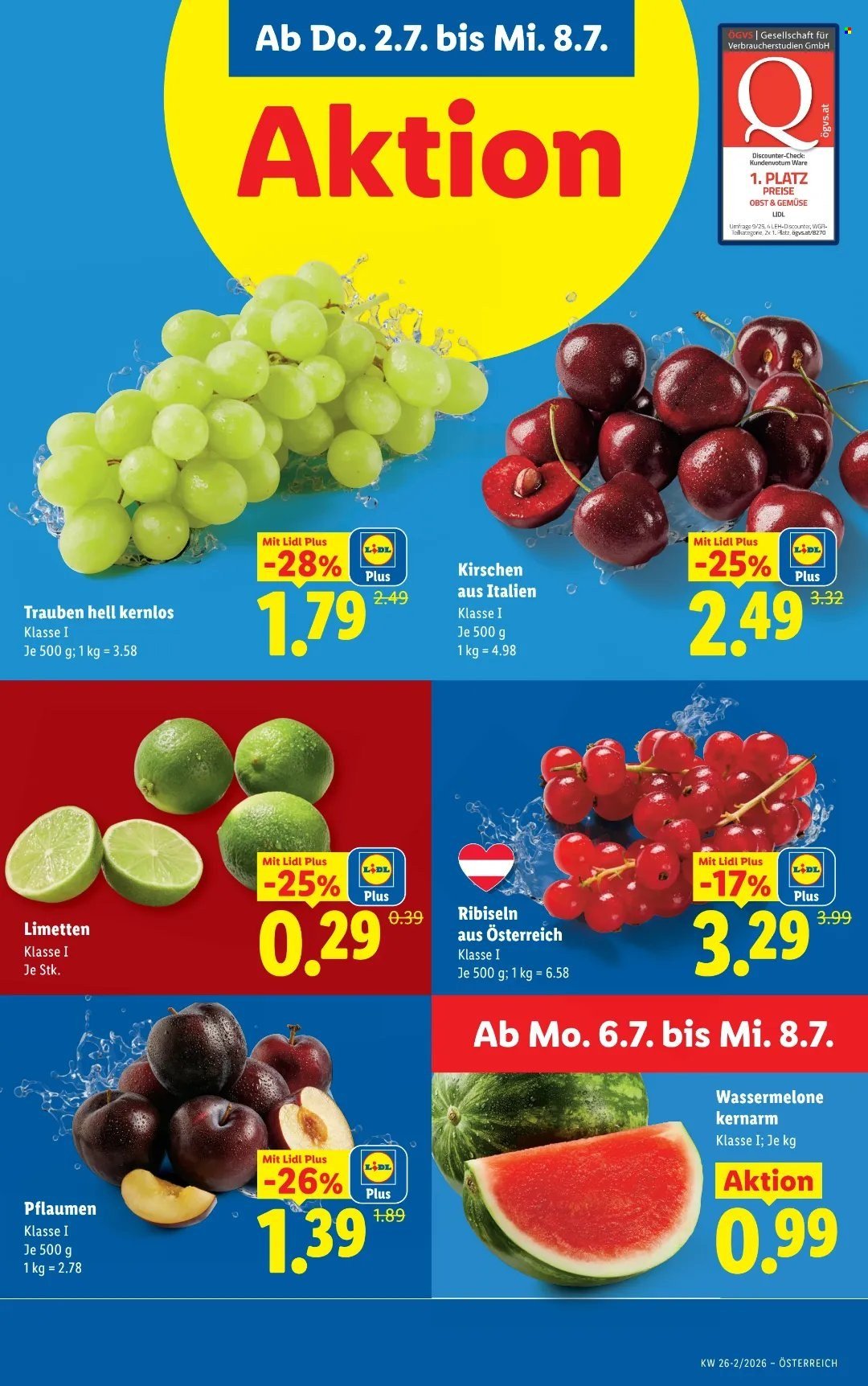 LIDL Flugblatt - Ab Donnerstag, 2.7.2026